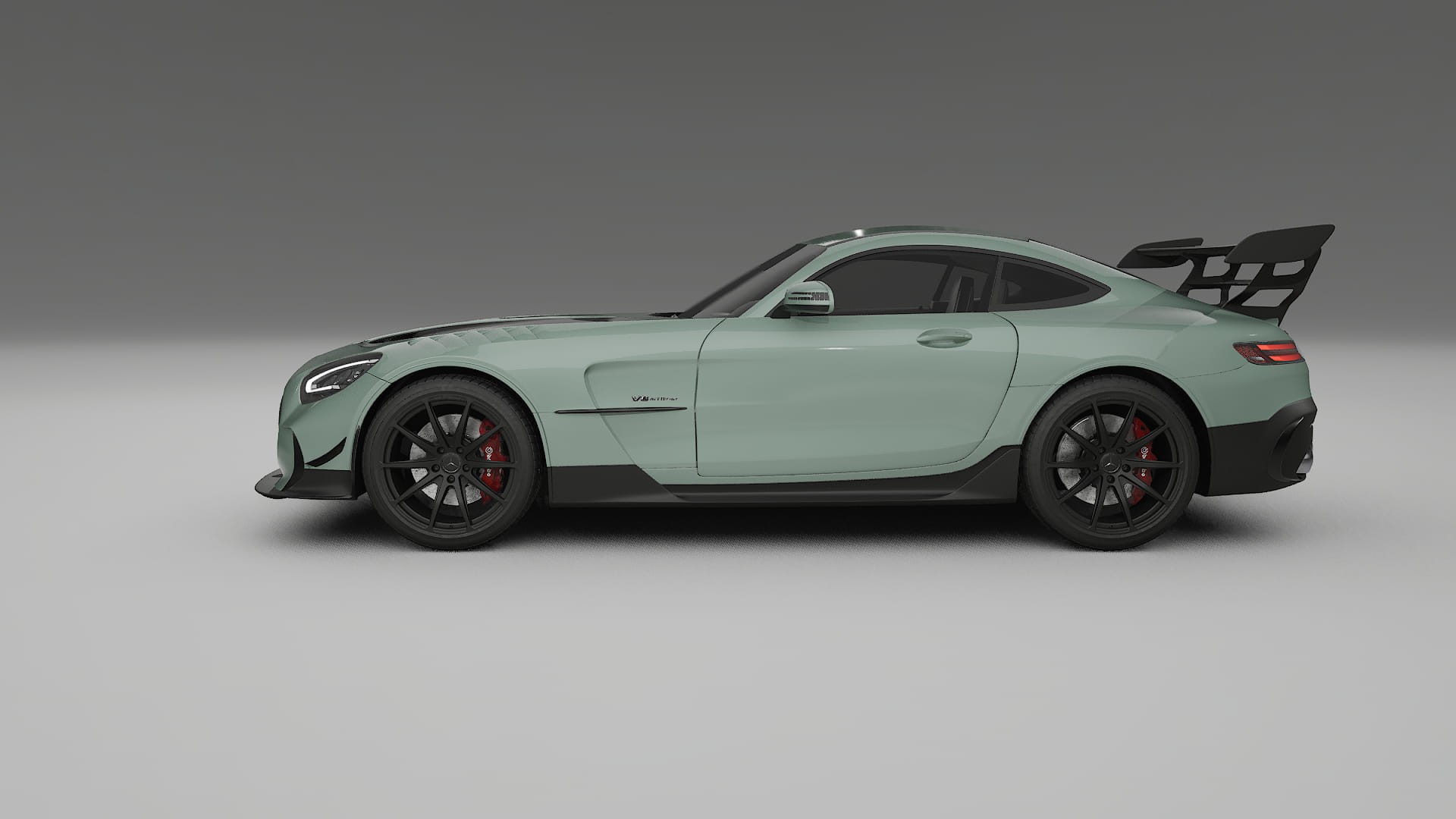 Mercedes AMG GT Black Series C192 Coupe TPU Paint Protection Film | CINDER Color Change PPF Full Pre-Cut Kit