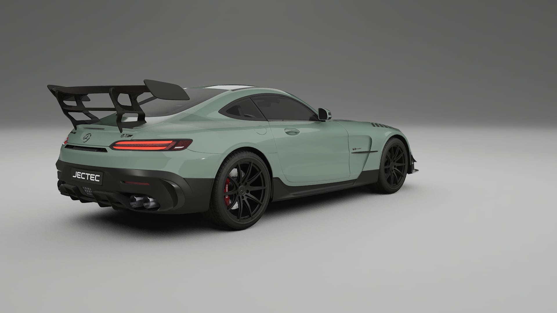 Mercedes AMG GT Black Series C192 Coupe TPU Paint Protection Film | CINDER Color Change PPF Full Pre-Cut Kit
