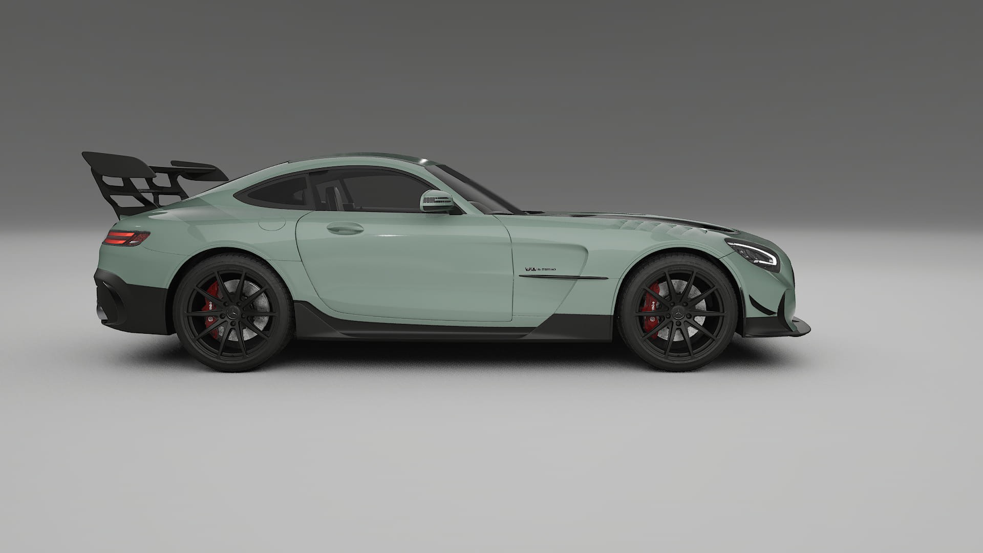 Mercedes AMG GT Black Series C192 Coupe TPU Paint Protection Film | CINDER Color Change PPF Full Pre-Cut Kit