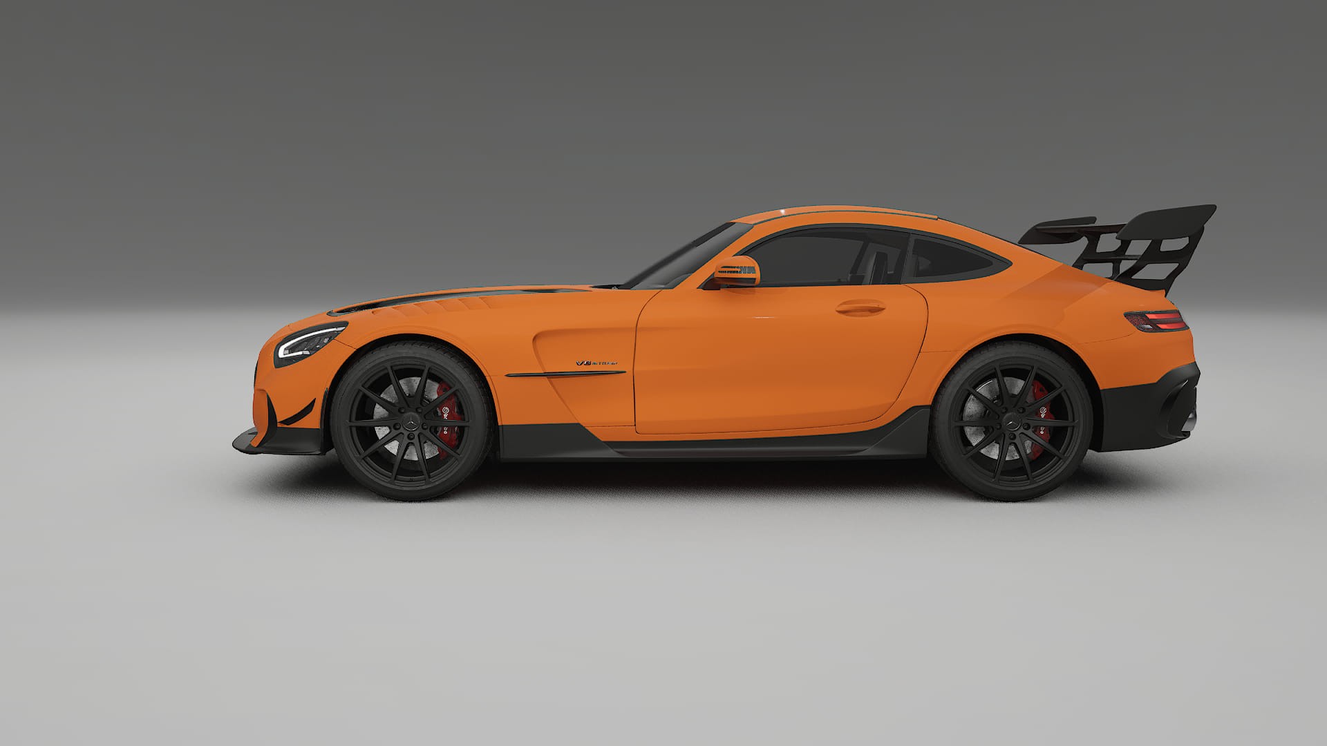 Mercedes AMG GT Black Series C192 Coupe TPU Paint Protection Film | ROCKET Color Change PPF Full Pre-Cut Kit