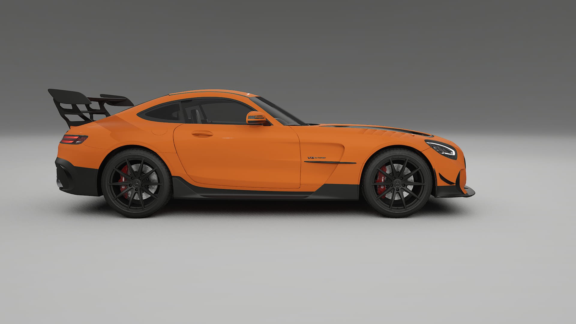 Mercedes AMG GT Black Series C192 Coupe TPU Paint Protection Film | ROCKET Color Change PPF Full Pre-Cut Kit