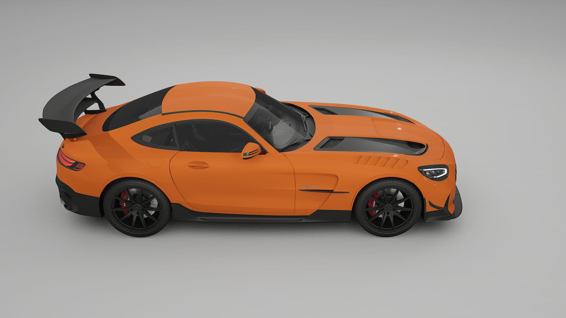 Mercedes AMG GT Black Series C192 Coupe TPU Paint Protection Film | ROCKET Color Change PPF Full Pre-Cut Kit
