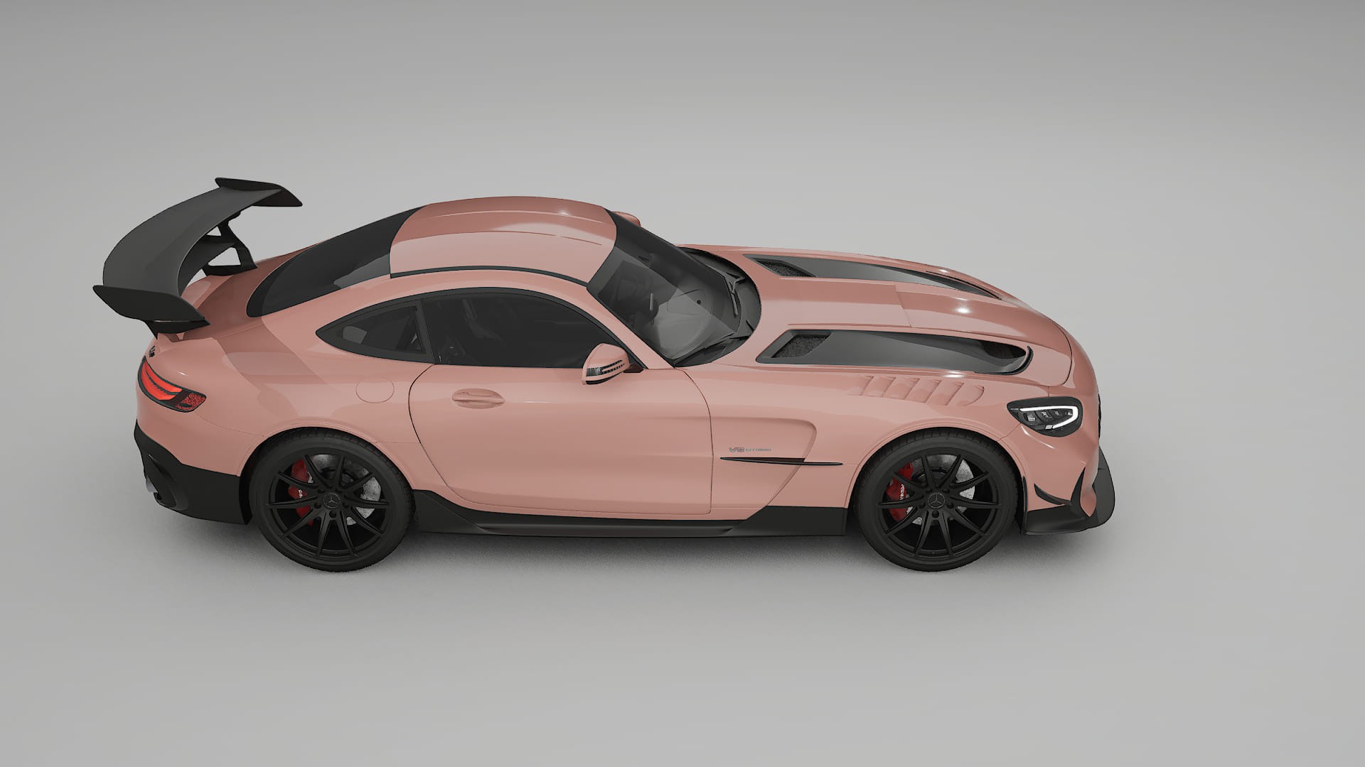 Mercedes AMG GT Black Series C192 Coupe TPU Paint Protection Film | BLUSH Color Change PPF Full Pre-Cut Kit