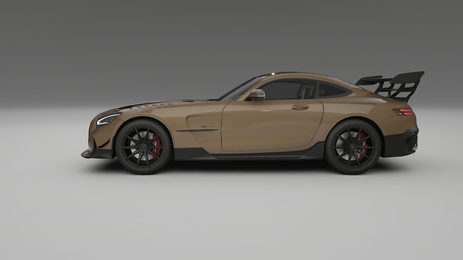Mercedes AMG GT Black Series C192 Coupe TPU Paint Protection Film | SAHARA Color Change PPF Full Pre-Cut Kit