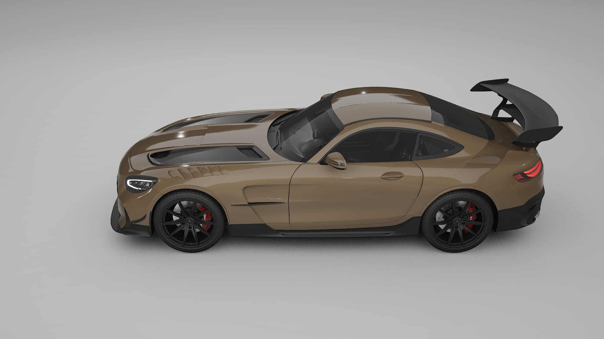Mercedes AMG GT Black Series C192 Coupe TPU Paint Protection Film | SAHARA Color Change PPF Full Pre-Cut Kit