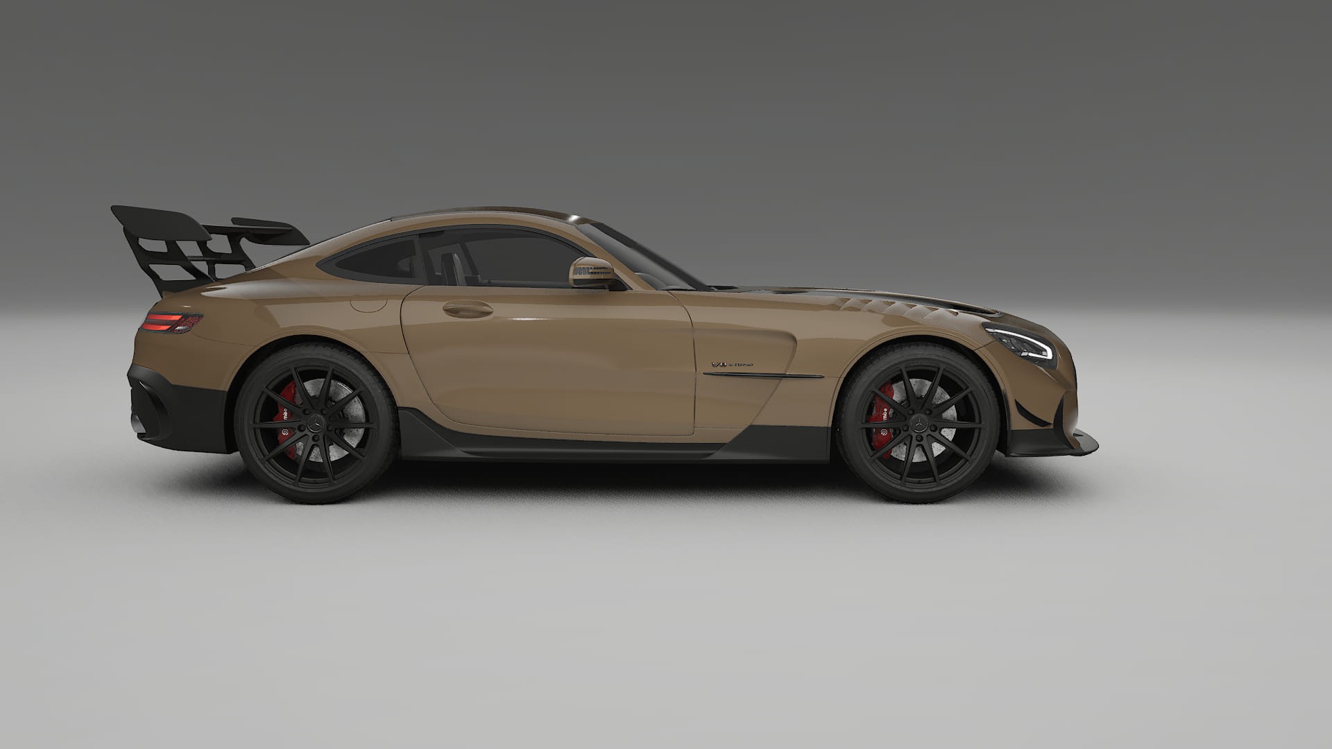 Mercedes AMG GT Black Series C192 Coupe TPU Paint Protection Film | SAHARA Color Change PPF Full Pre-Cut Kit