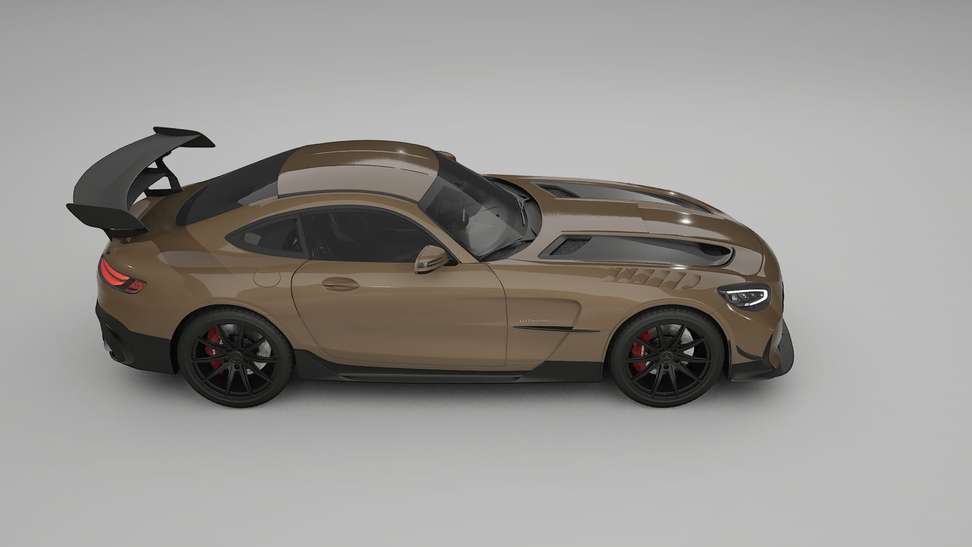 Mercedes AMG GT Black Series C192 Coupe TPU Paint Protection Film | SAHARA Color Change PPF Full Pre-Cut Kit