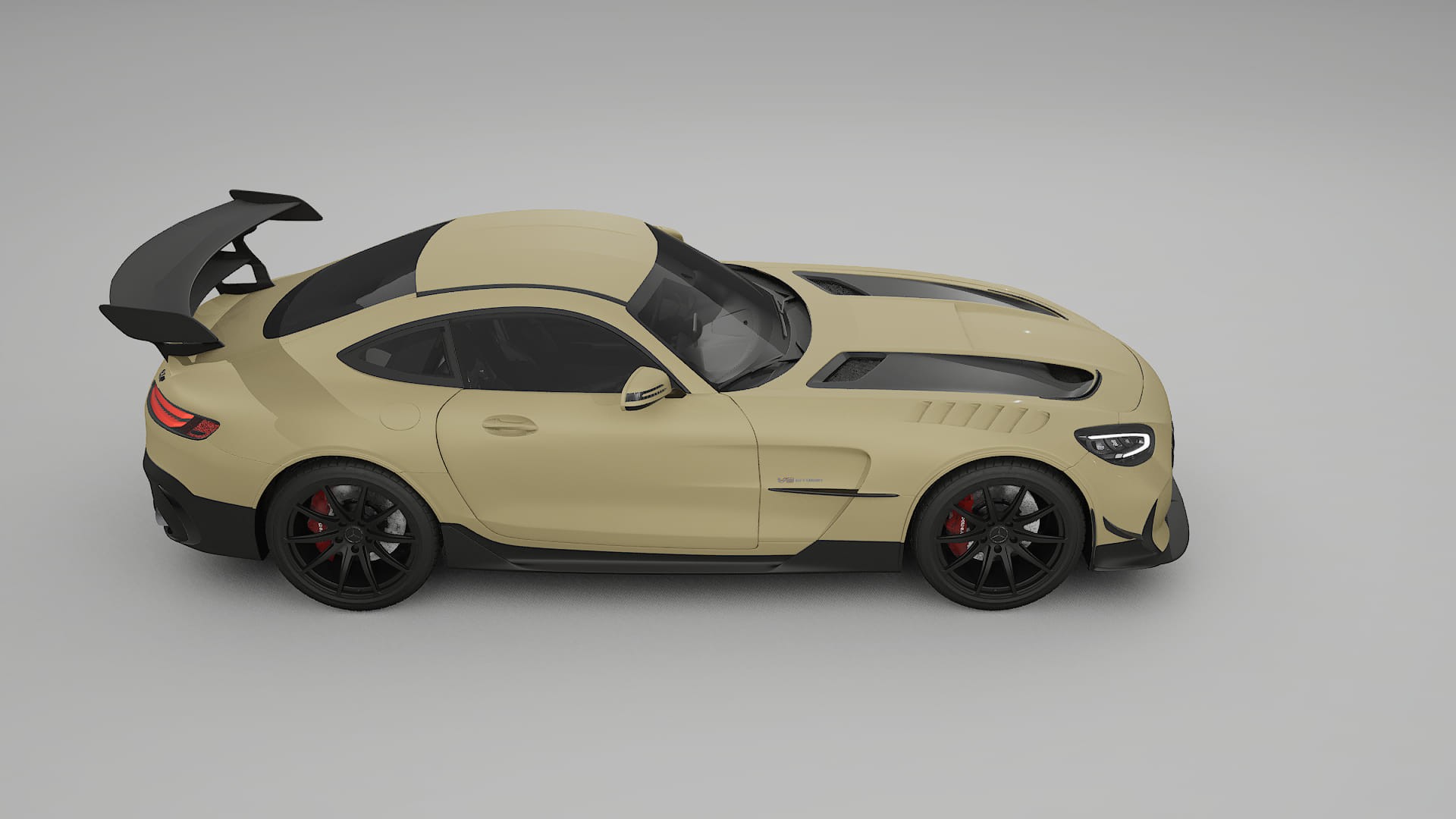 Mercedes AMG GT Black Series C192 Coupe TPU Paint Protection Film | SAND Color Change PPF Full Pre-Cut Kit
