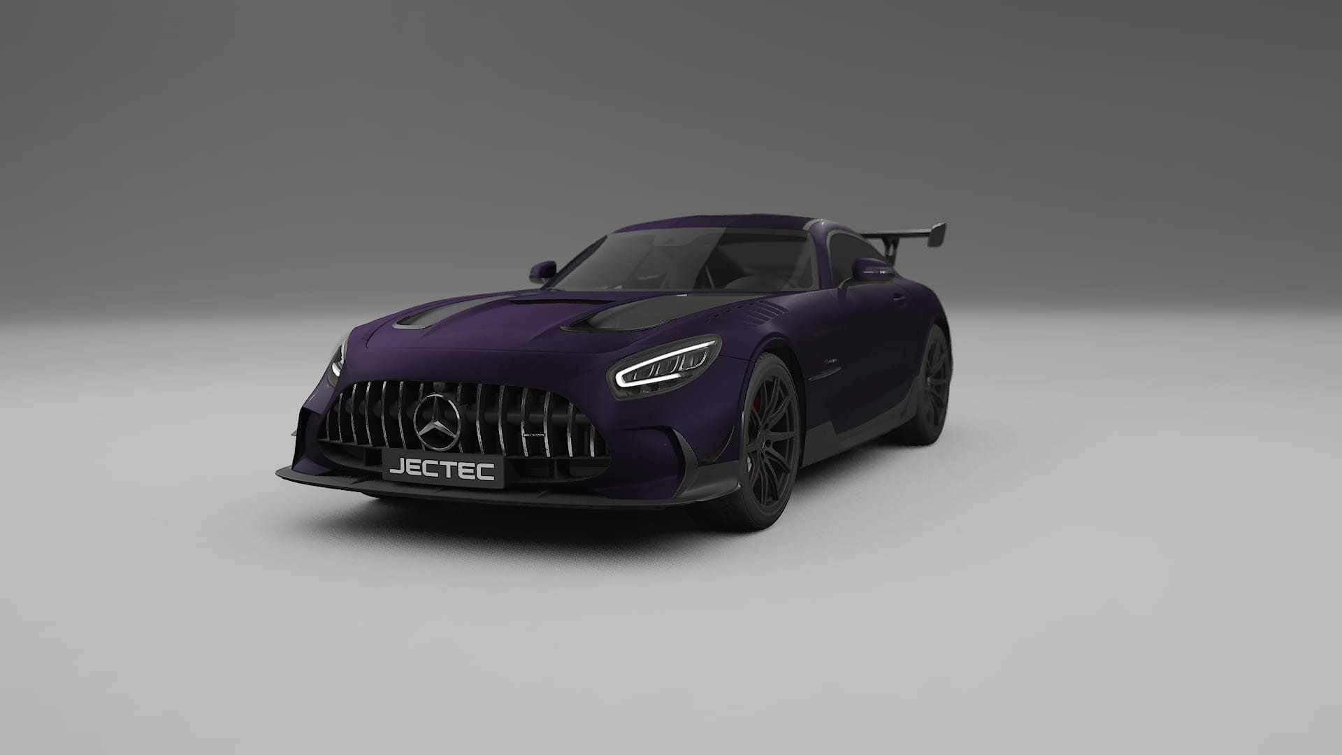 Mercedes AMG GT Black Series C192 Coupe TPU Paint Protection Film | VIOLET Color Change PPF Full Pre-Cut Kit
