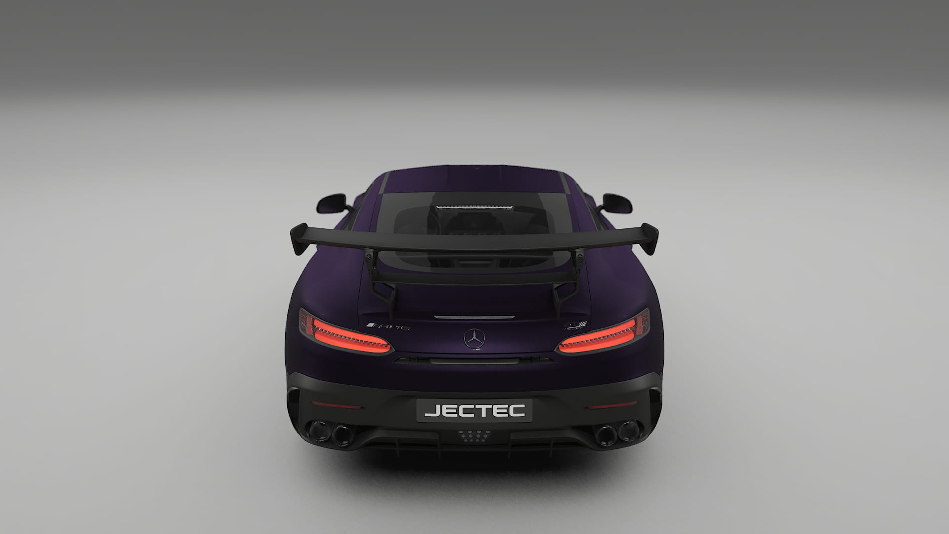 Mercedes AMG GT Black Series C192 Coupe TPU Paint Protection Film | VIOLET Color Change PPF Full Pre-Cut Kit