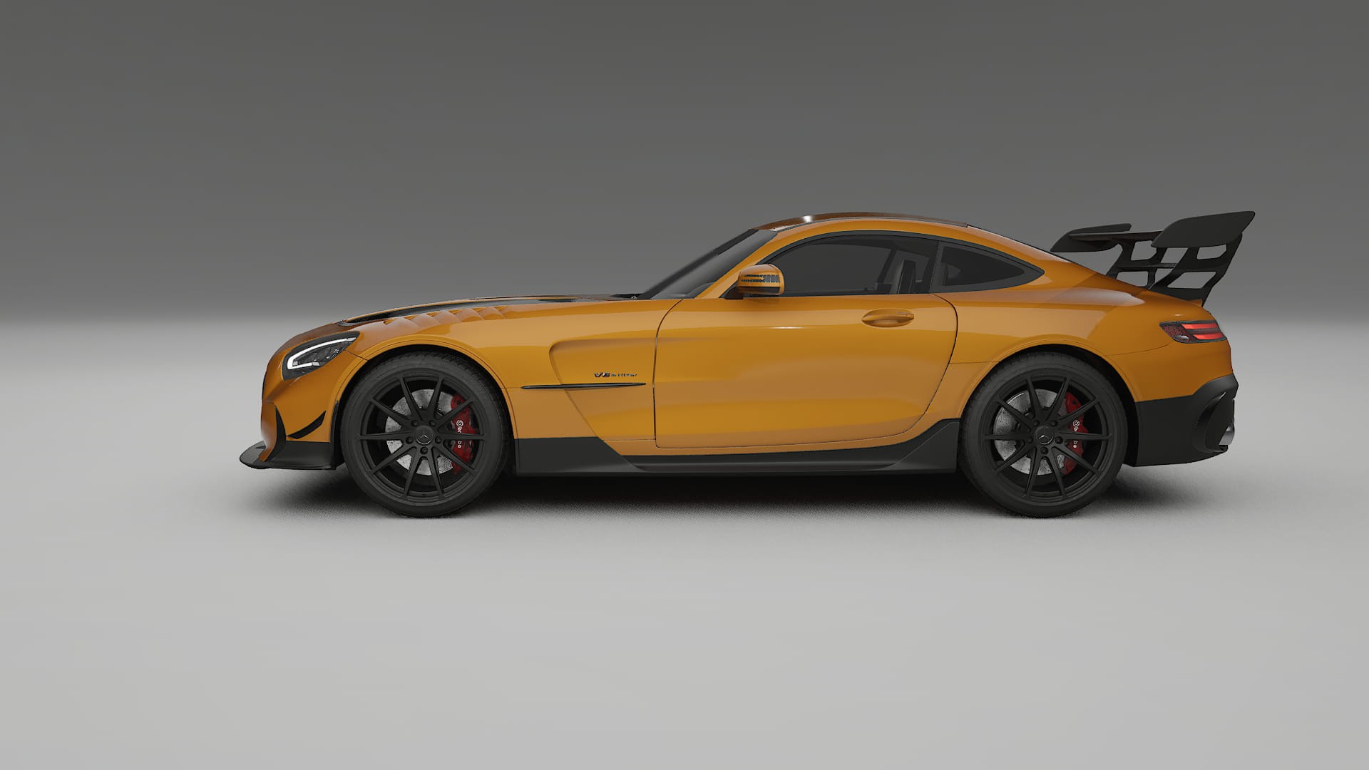Mercedes AMG GT Black Series C192 Coupe TPU Paint Protection Film | DAISY Color Change PPF Full Pre-Cut Kit