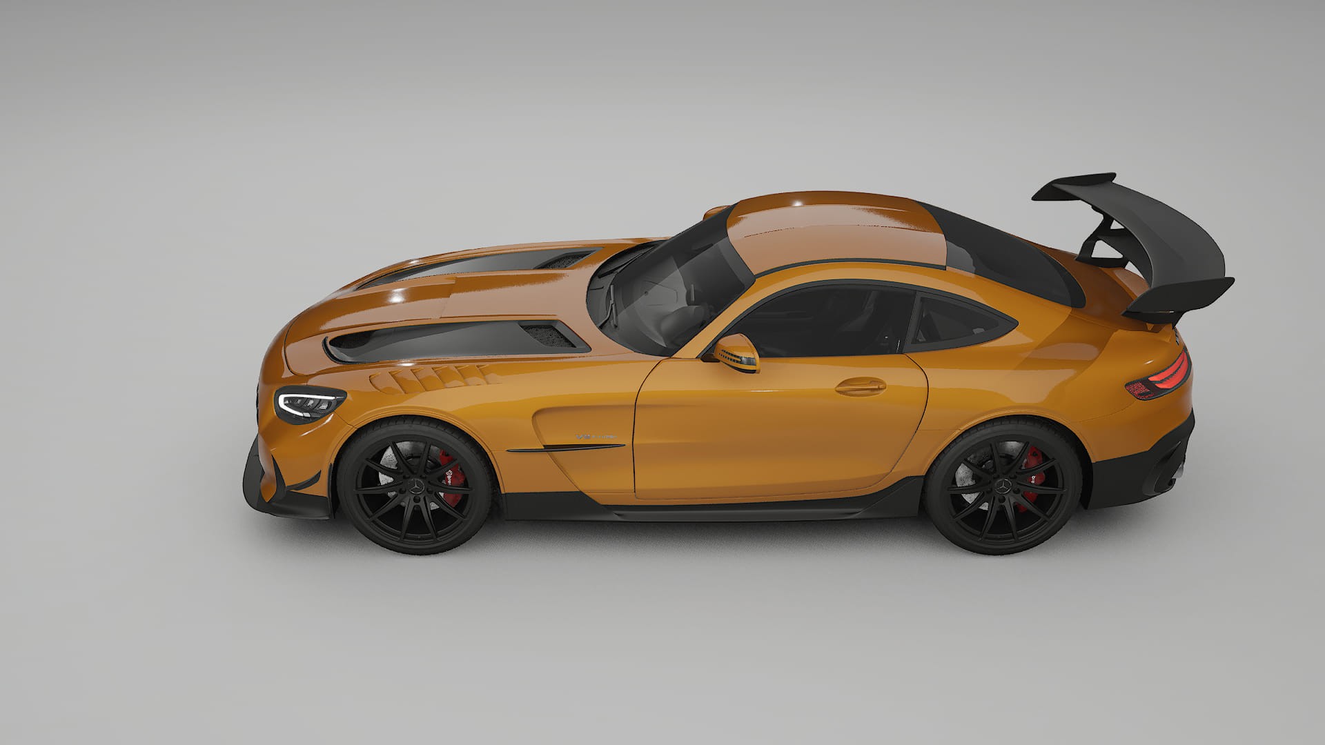 Mercedes AMG GT Black Series C192 Coupe TPU Paint Protection Film | DAISY Color Change PPF Full Pre-Cut Kit