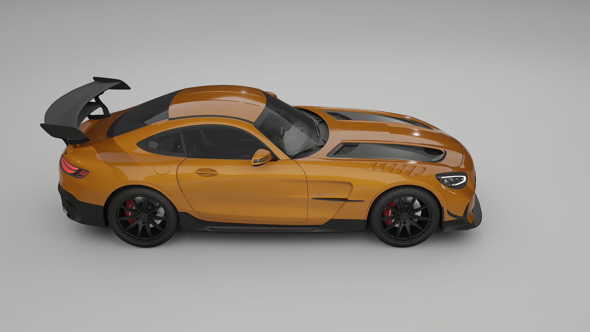 Mercedes AMG GT Black Series C192 Coupe TPU Paint Protection Film | DAISY Color Change PPF Full Pre-Cut Kit