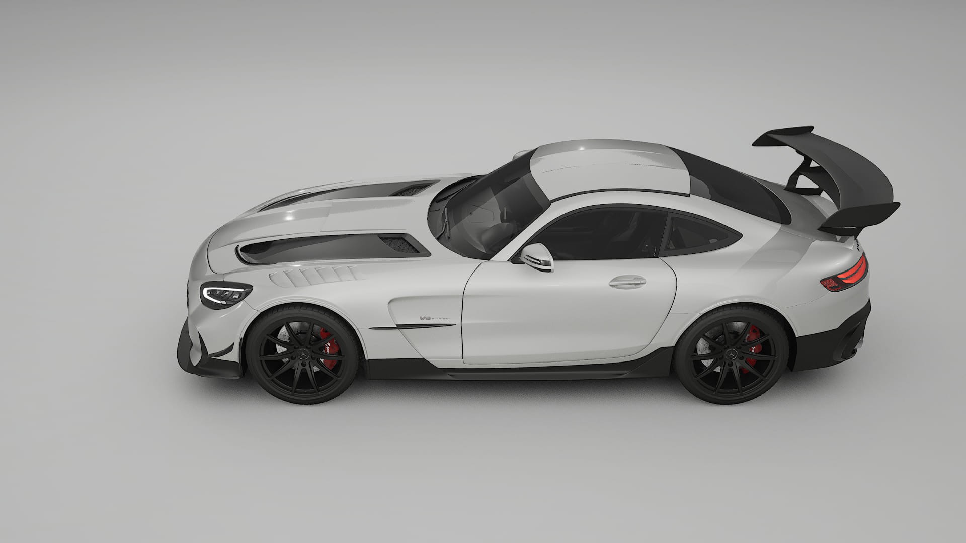 Mercedes AMG GT Black Series C192 Coupe TPU Paint Protection Film | PEARL Color Change PPF Full Pre-Cut Kit