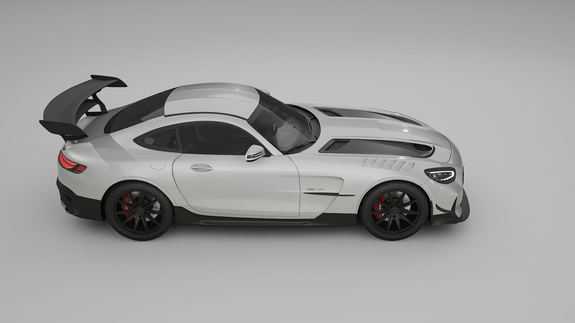 Mercedes AMG GT Black Series C192 Coupe TPU Paint Protection Film | PEARL Color Change PPF Full Pre-Cut Kit