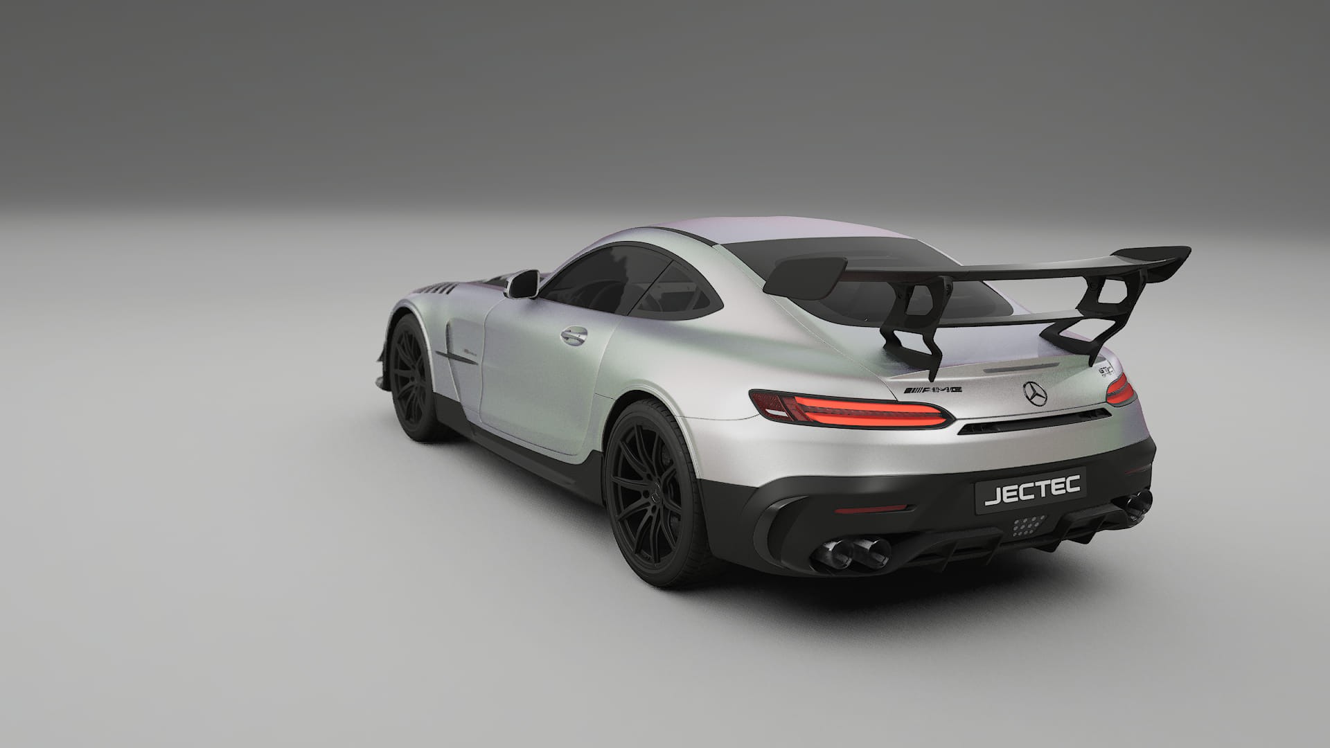 Mercedes AMG GT Black Series C192 Coupe TPU Paint Protection Film | NEBULA Color Change PPF Full Pre-Cut Kit