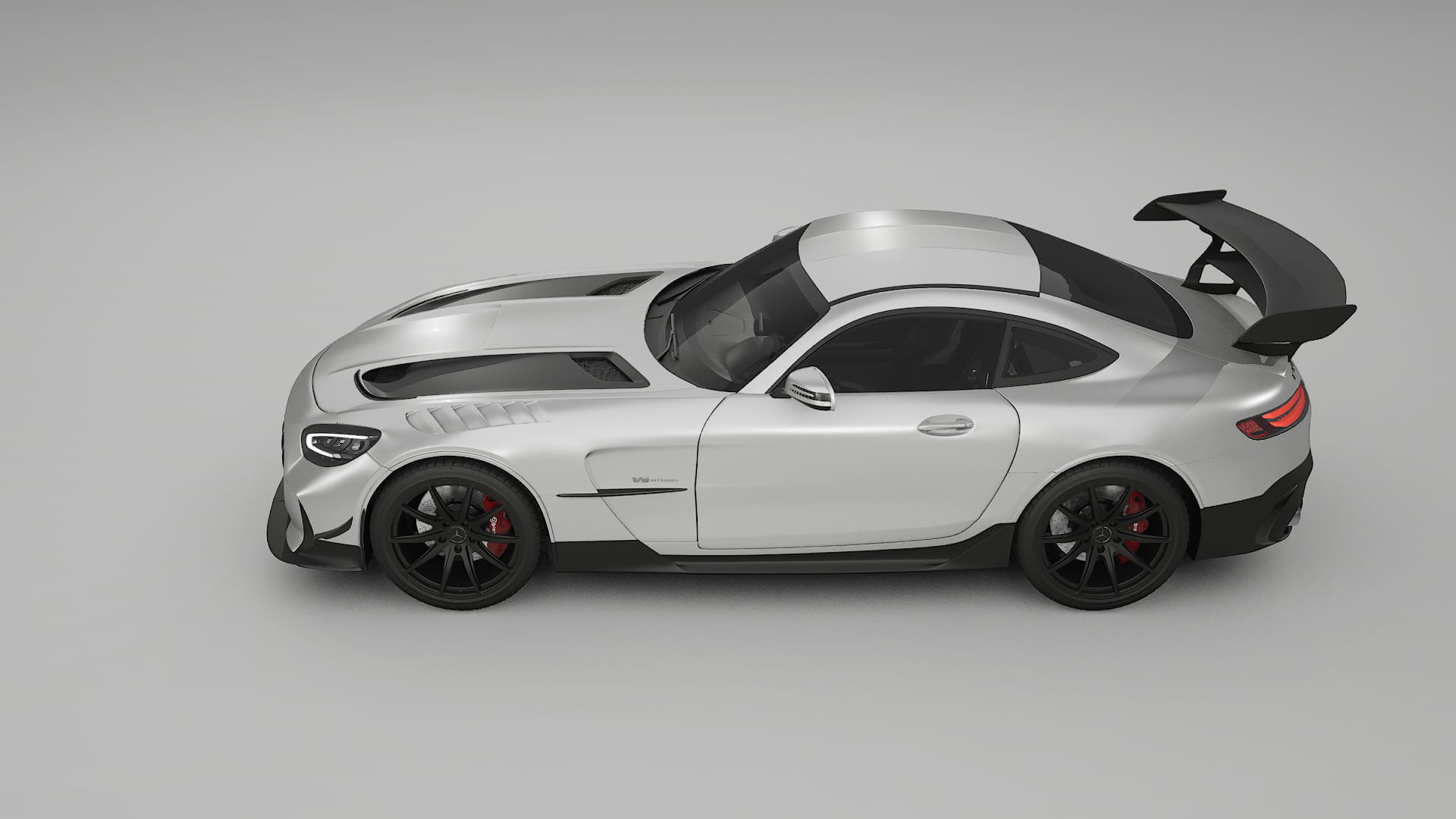 Mercedes AMG GT Black Series C192 Coupe TPU Paint Protection Film | OPAL Color Change PPF Full Pre-Cut Kit