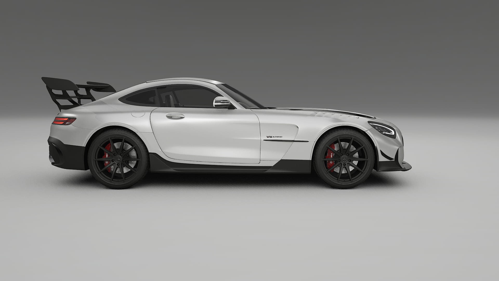 Mercedes AMG GT Black Series C192 Coupe TPU Paint Protection Film | OPAL Color Change PPF Full Pre-Cut Kit