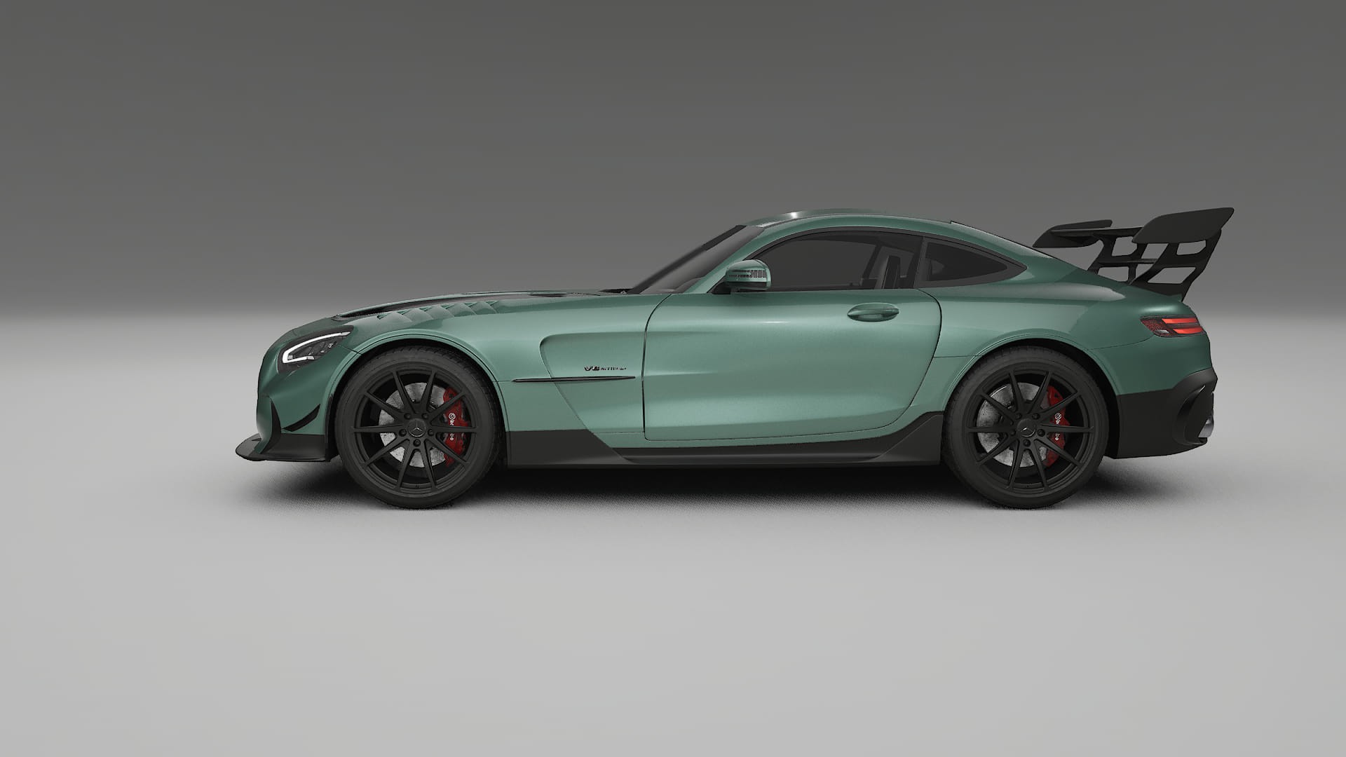 Mercedes AMG GT Black Series C192 Coupe TPU Paint Protection Film | EVERGREEN Color Change PPF Full Pre-Cut Kit
