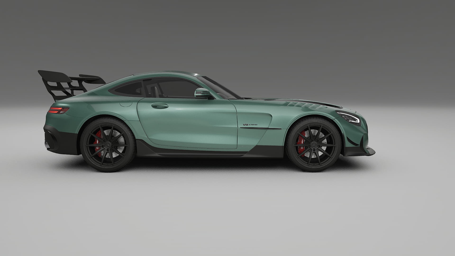 Mercedes AMG GT Black Series C192 Coupe TPU Paint Protection Film | EVERGREEN Color Change PPF Full Pre-Cut Kit