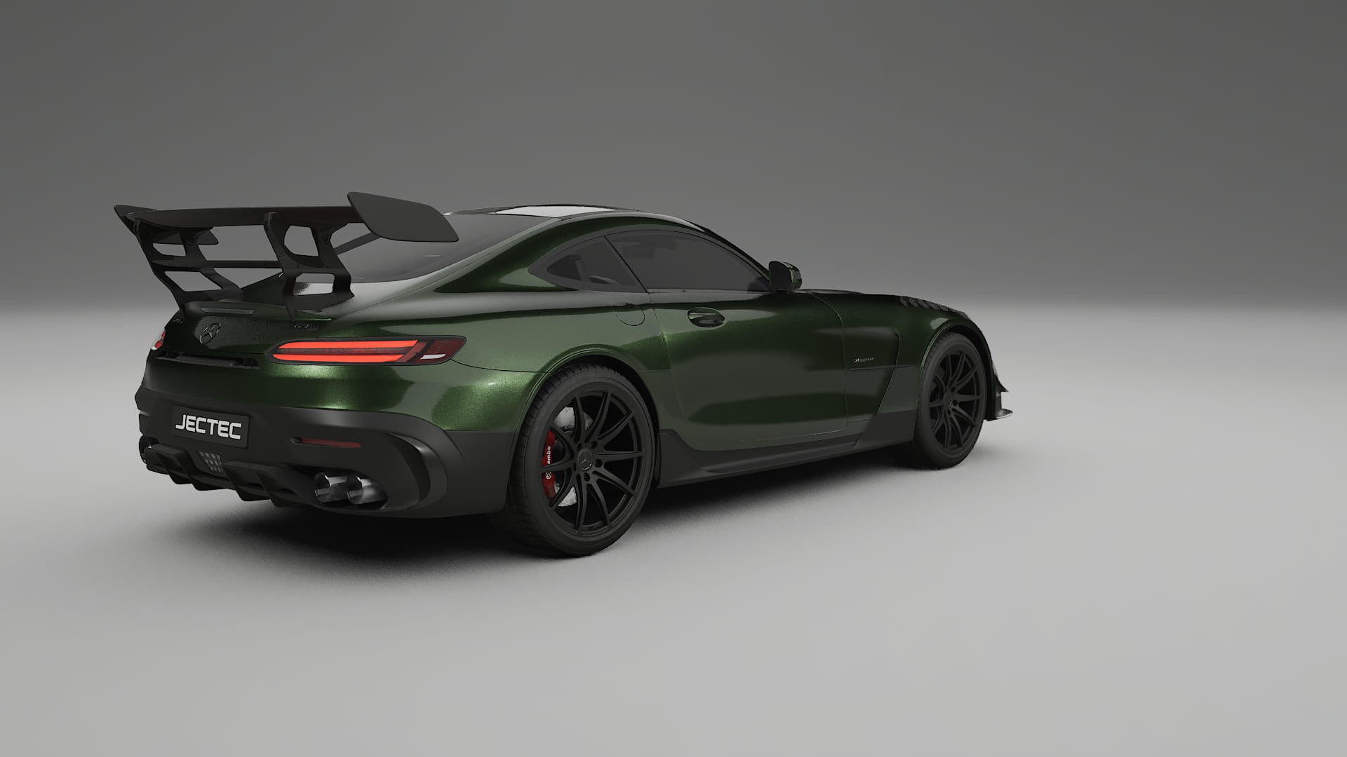 Mercedes AMG GT Black Series C192 Coupe TPU Paint Protection Film | LAGOON Color Change PPF Full Pre-Cut Kit