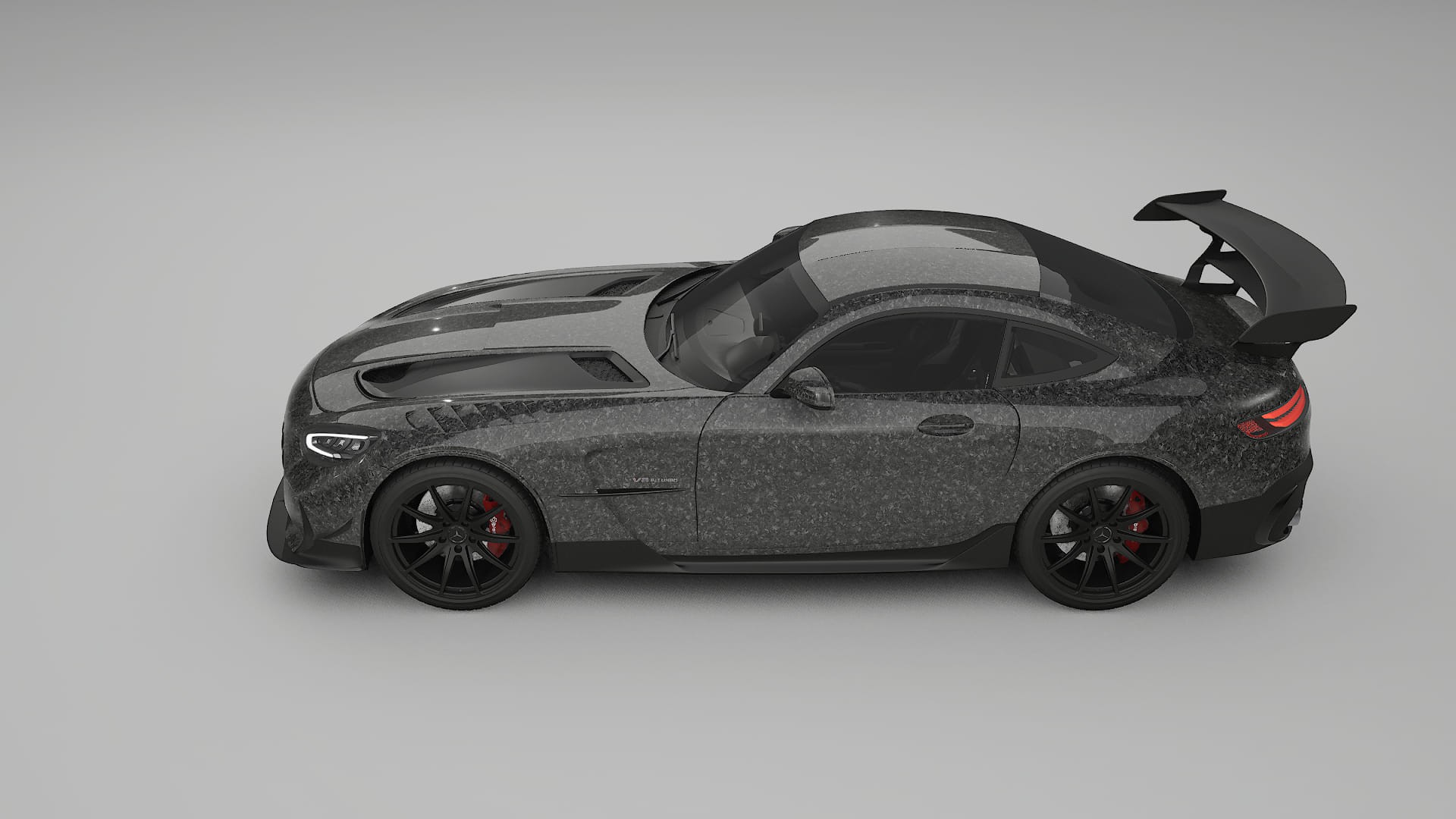 Mercedes AMG GT Black Series C192 Coupe TPU Paint Protection Film | FORGED S Color Change PPF Full Pre-Cut Kit
