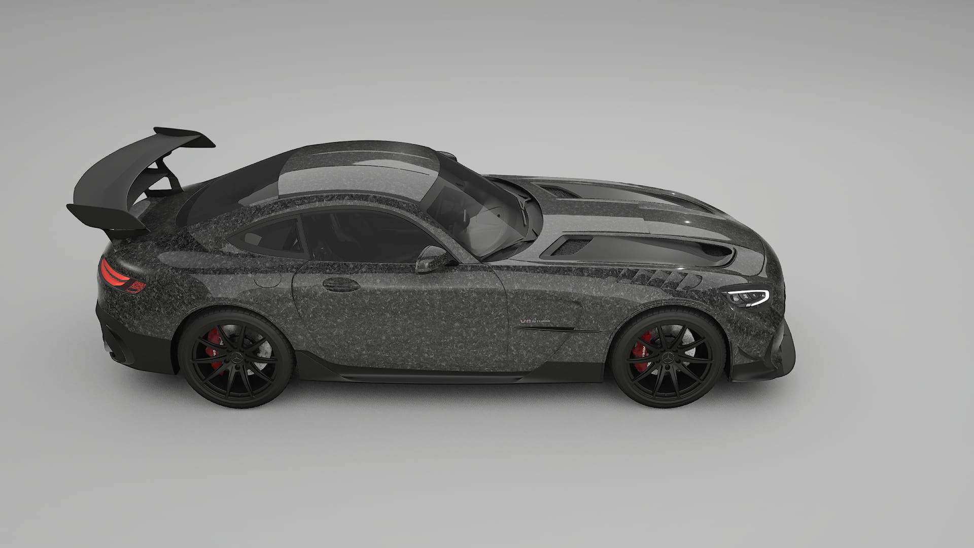 Mercedes AMG GT Black Series C192 Coupe TPU Paint Protection Film | FORGED S Color Change PPF Full Pre-Cut Kit