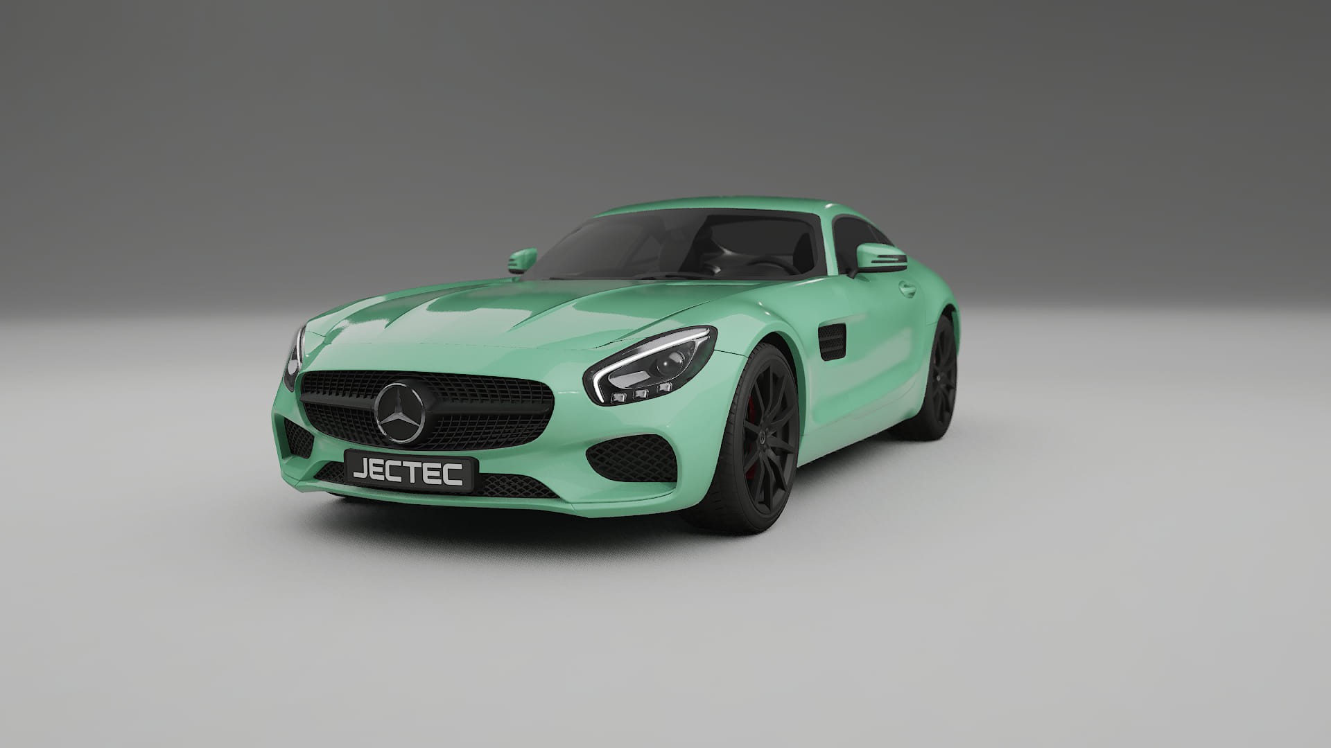Mercedes AMG GT C190 Coupe TPU Paint Protection Film | DUSTY Color Change PPF Full Pre-Cut Kit