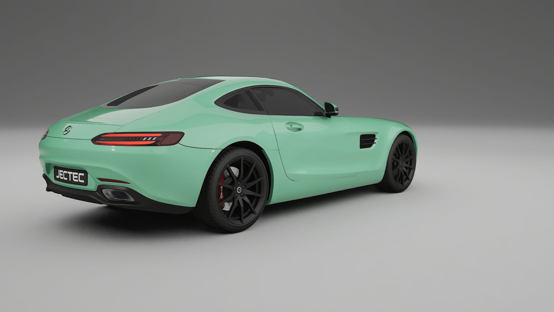 Mercedes AMG GT C190 Coupe TPU Paint Protection Film | DUSTY Color Change PPF Full Pre-Cut Kit