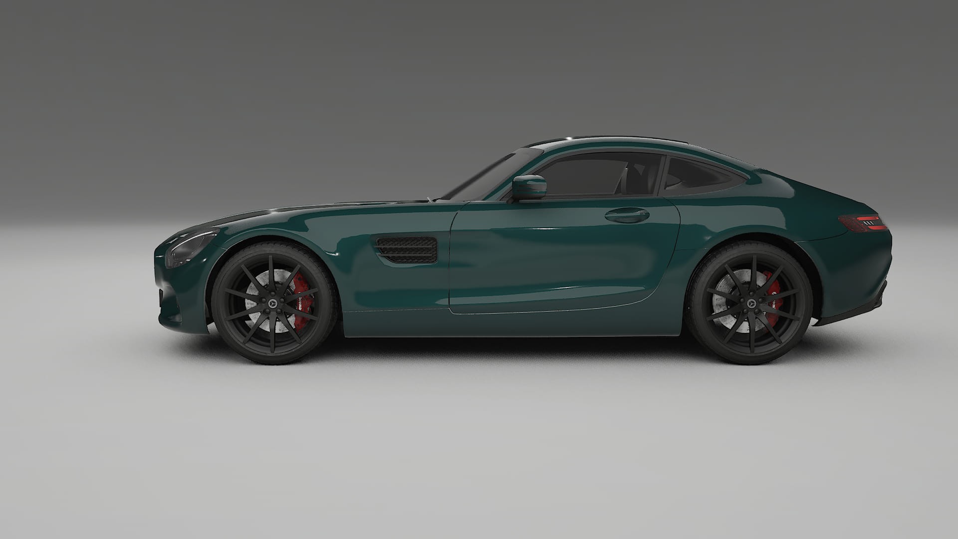 Mercedes AMG GT C190 Coupe TPU Paint Protection Film | INFERNO Color Change PPF Full Pre-Cut Kit