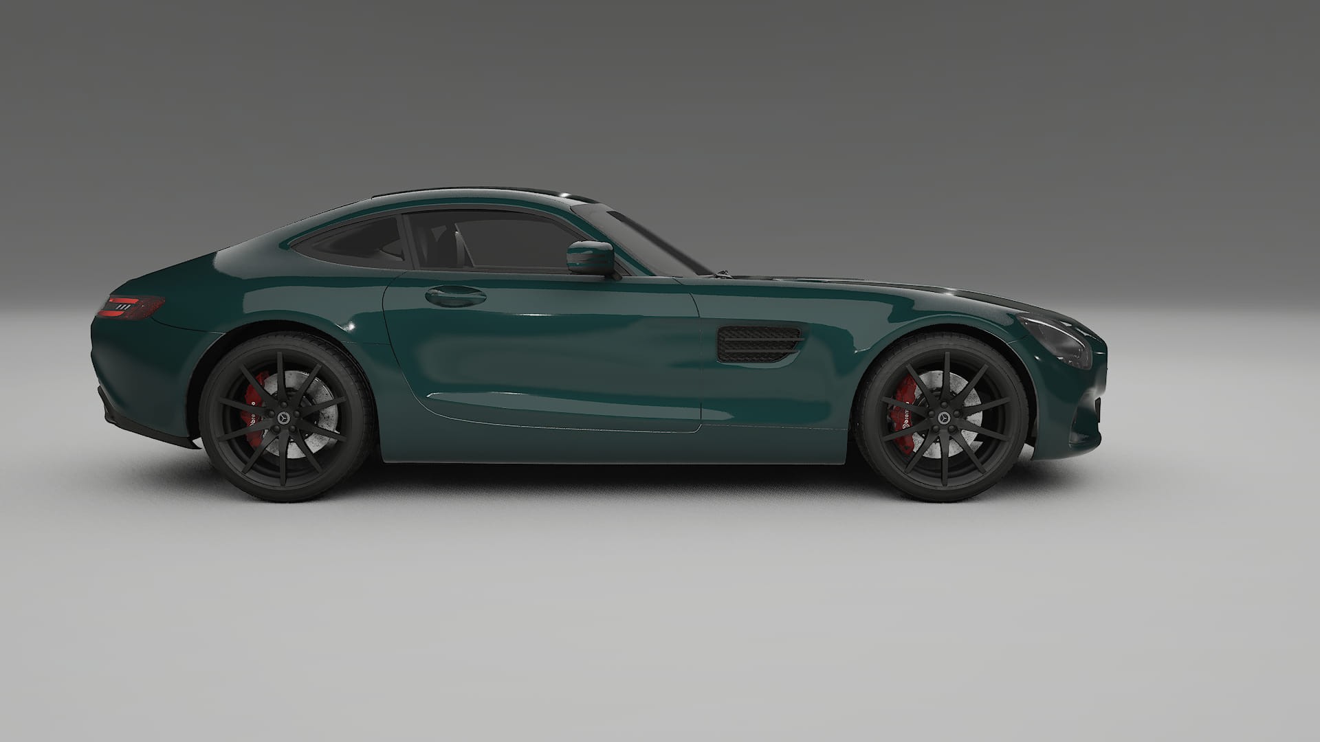 Mercedes AMG GT C190 Coupe TPU Paint Protection Film | INFERNO Color Change PPF Full Pre-Cut Kit