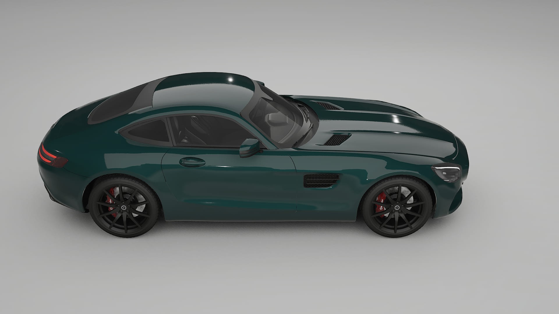Mercedes AMG GT C190 Coupe TPU Paint Protection Film | INFERNO Color Change PPF Full Pre-Cut Kit