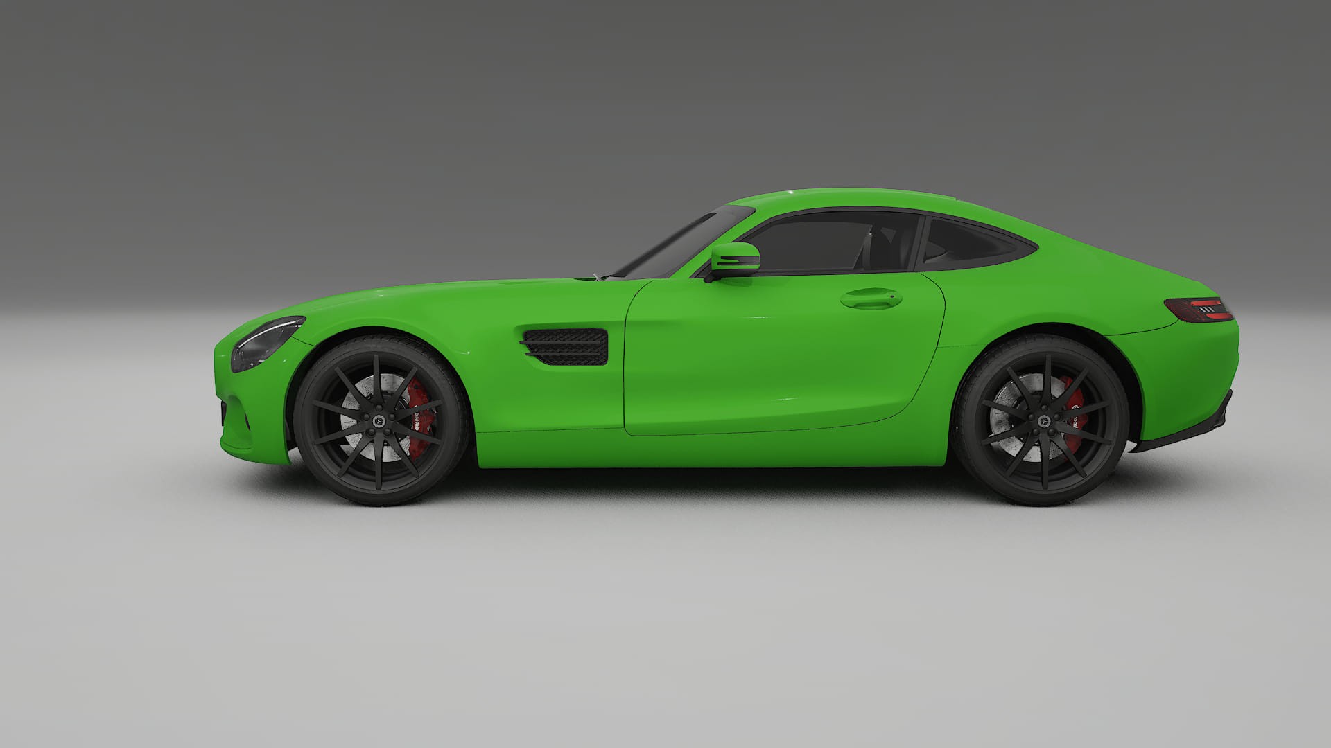 Mercedes AMG GT C190 Coupe TPU Paint Protection Film | VENOM Color Change PPF Full Pre-Cut Kit