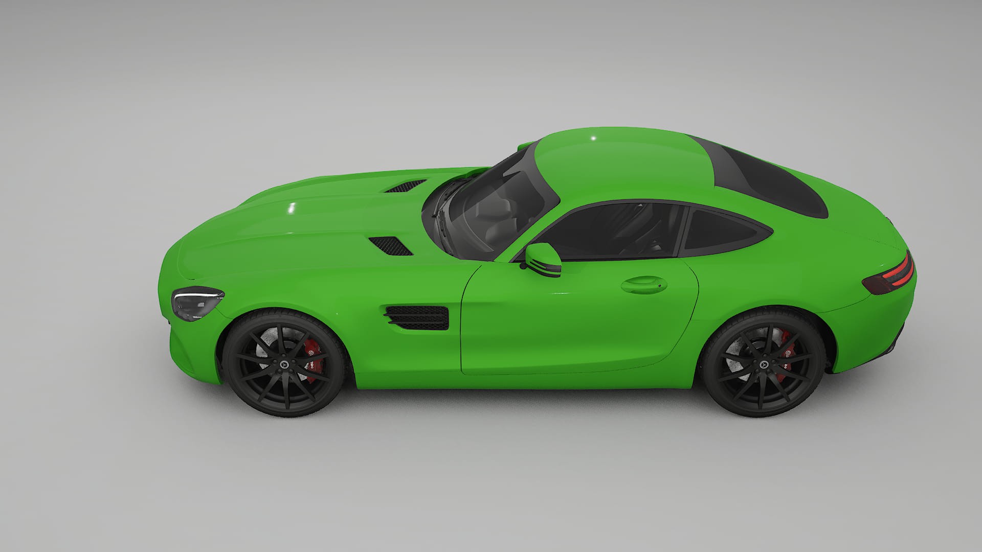 Mercedes AMG GT C190 Coupe TPU Paint Protection Film | VENOM Color Change PPF Full Pre-Cut Kit