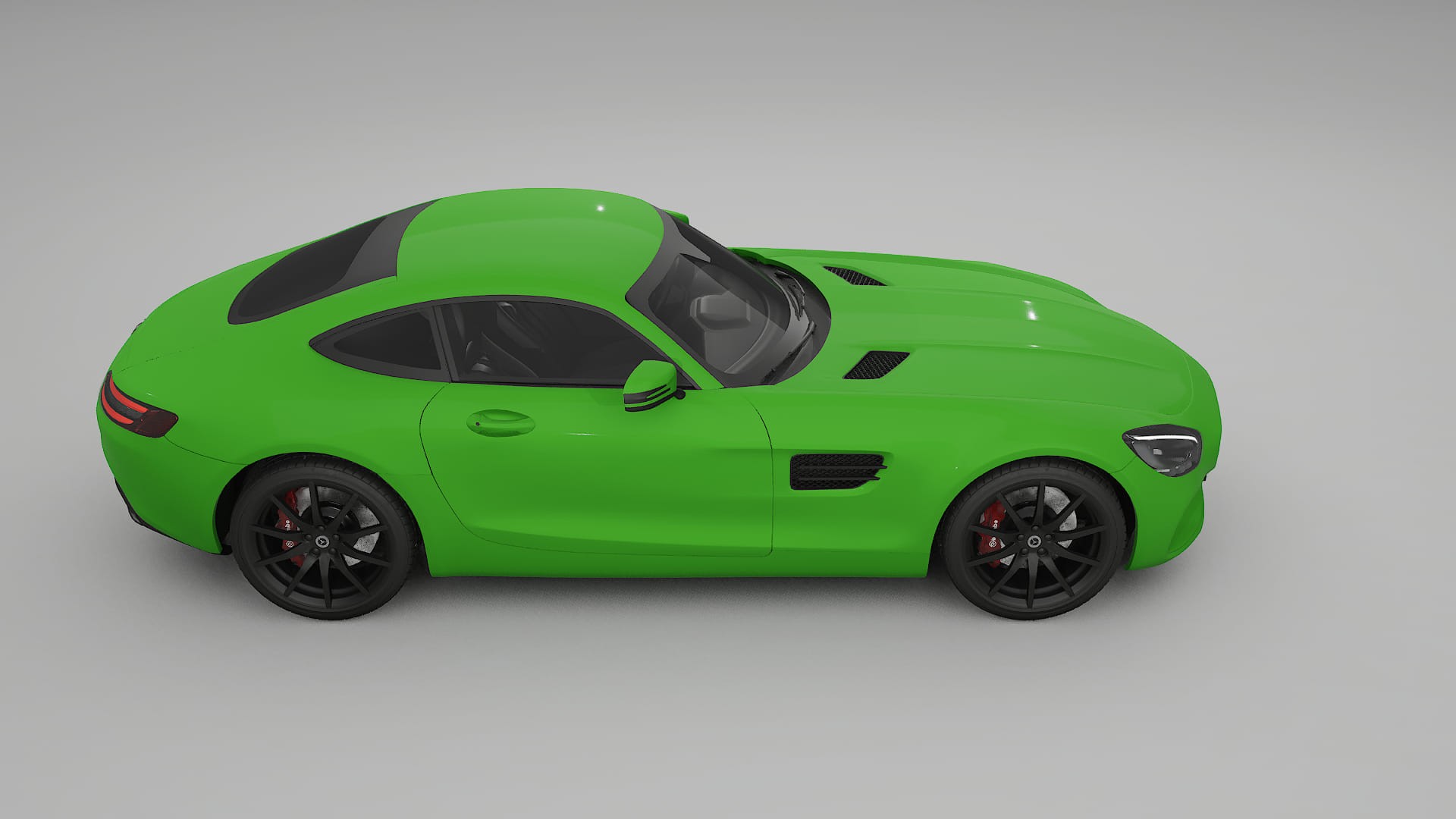 Mercedes AMG GT C190 Coupe TPU Paint Protection Film | VENOM Color Change PPF Full Pre-Cut Kit