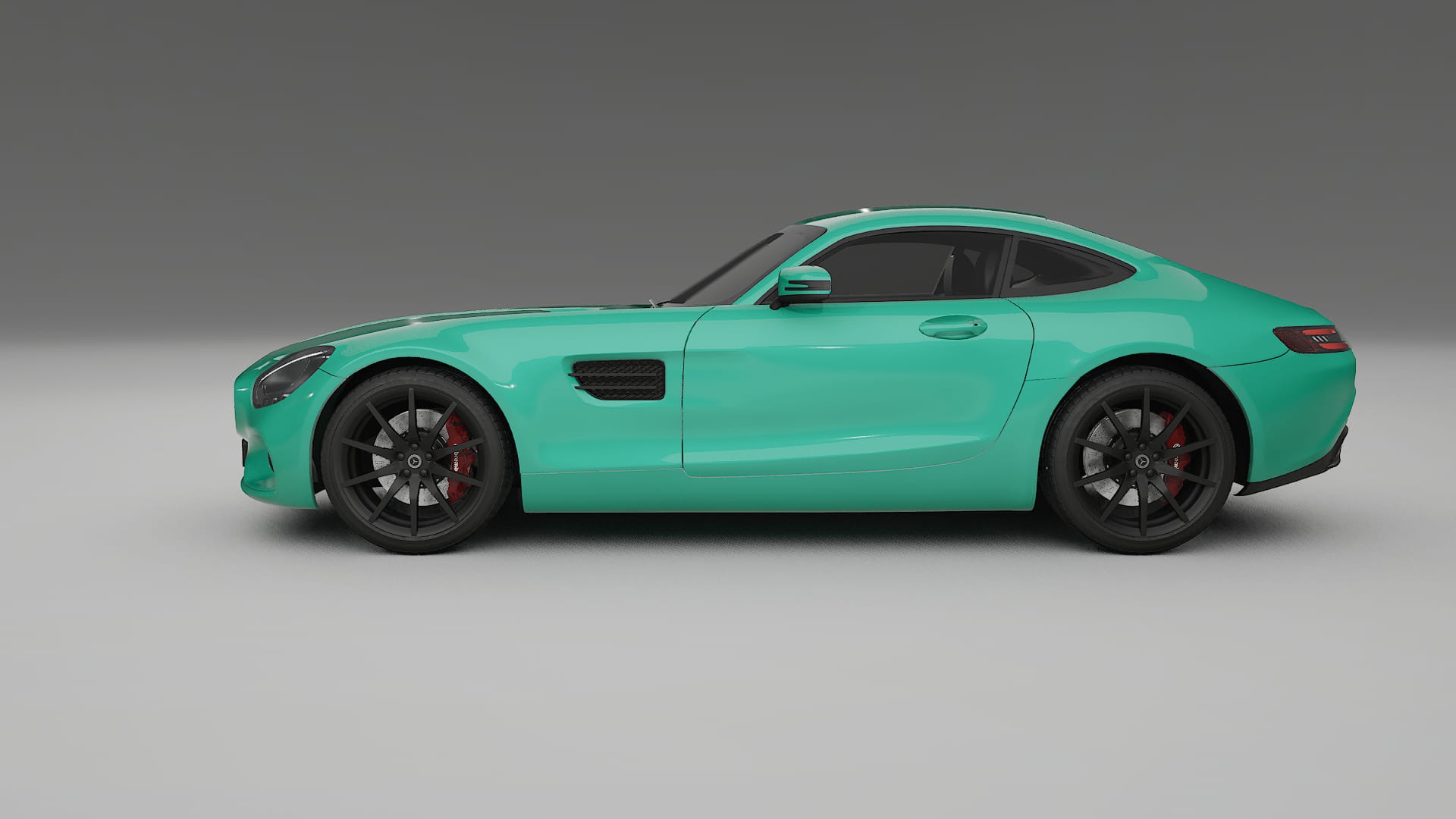 Mercedes AMG GT C190 Coupe TPU Paint Protection Film | JEWEL Color Change PPF Full Pre-Cut Kit