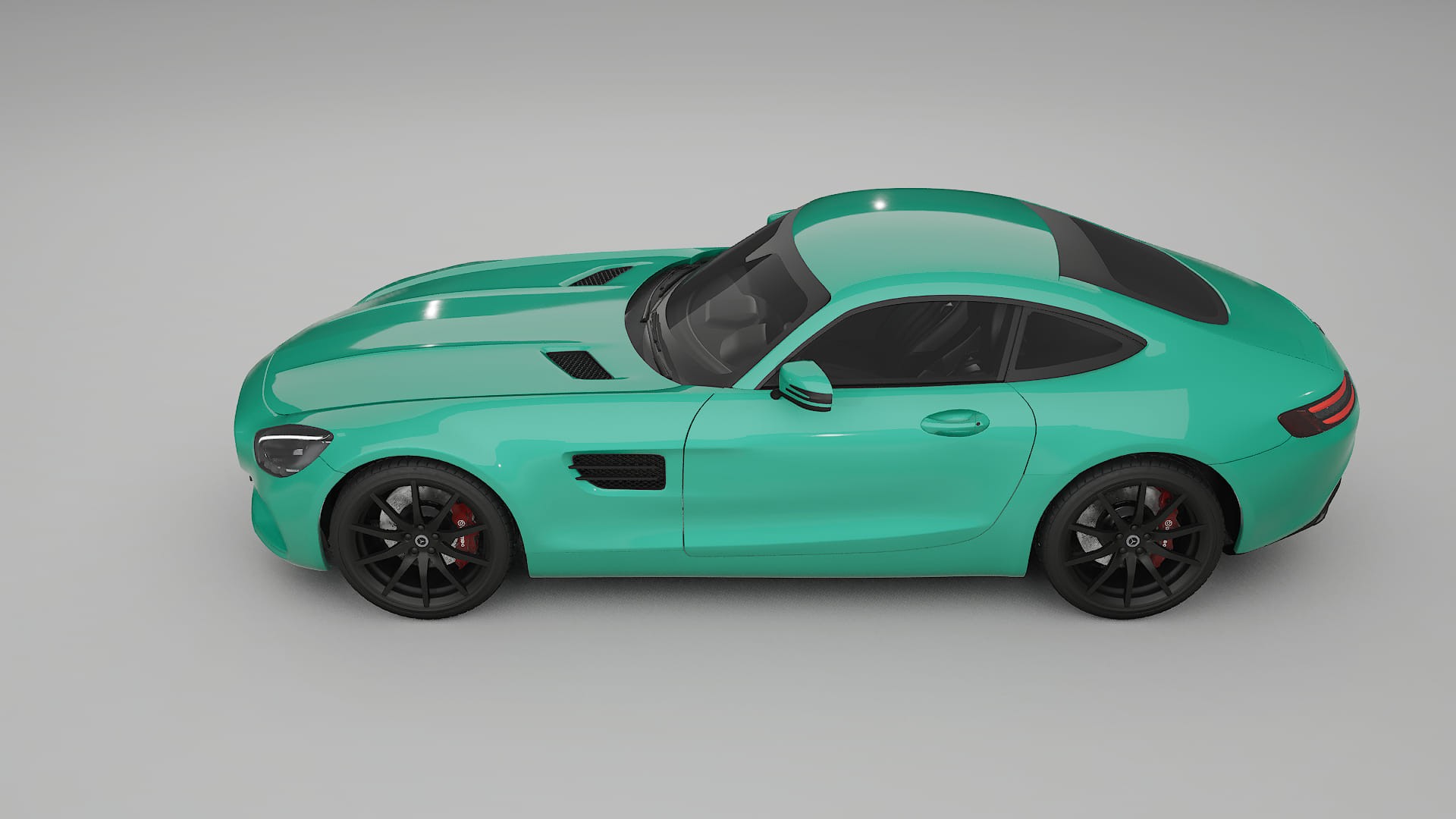Mercedes AMG GT C190 Coupe TPU Paint Protection Film | JEWEL Color Change PPF Full Pre-Cut Kit