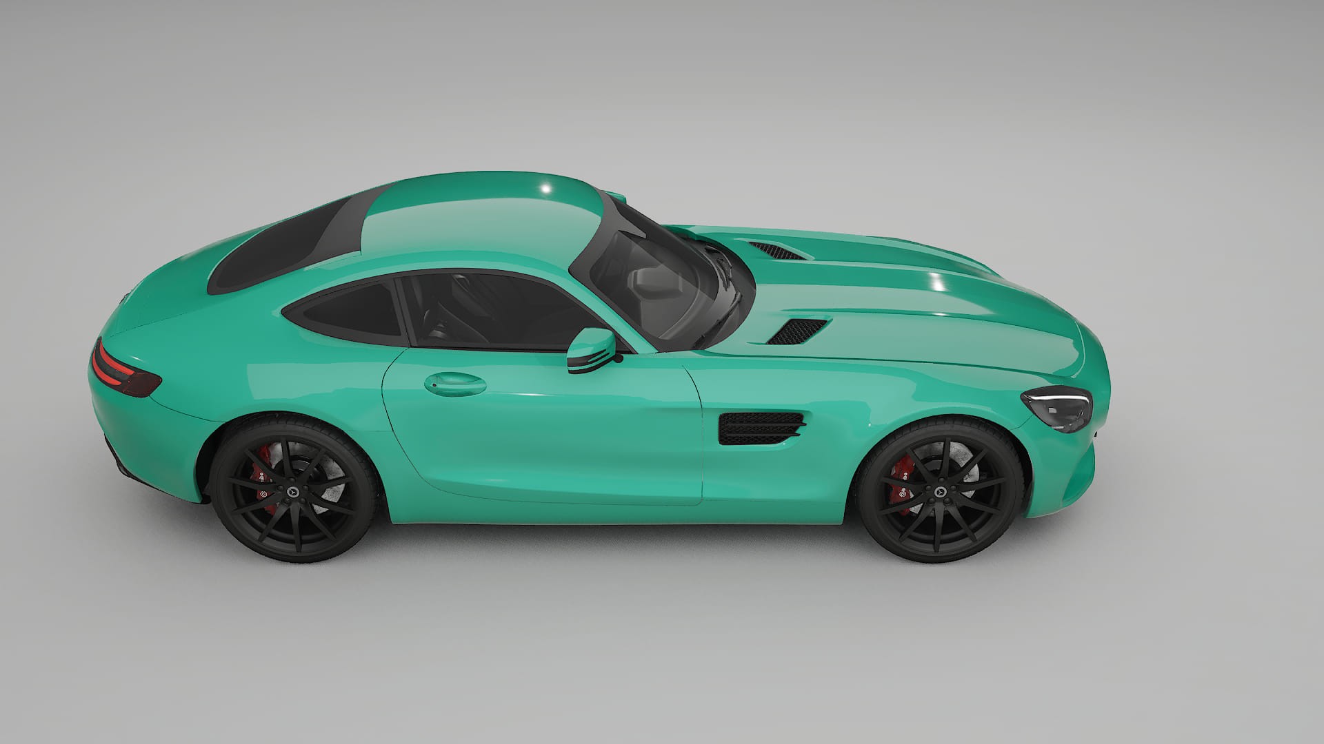 Mercedes AMG GT C190 Coupe TPU Paint Protection Film | JEWEL Color Change PPF Full Pre-Cut Kit