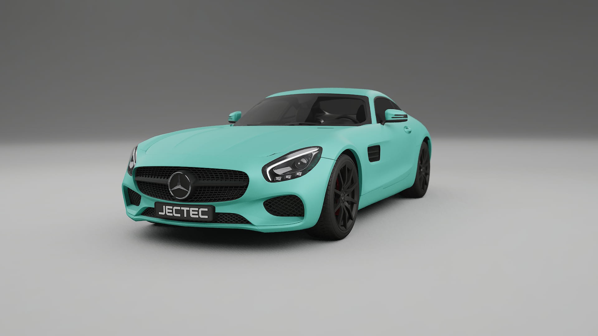 Mercedes AMG GT C190 Coupe TPU Paint Protection Film | FROST Color Change PPF Full Pre-Cut Kit