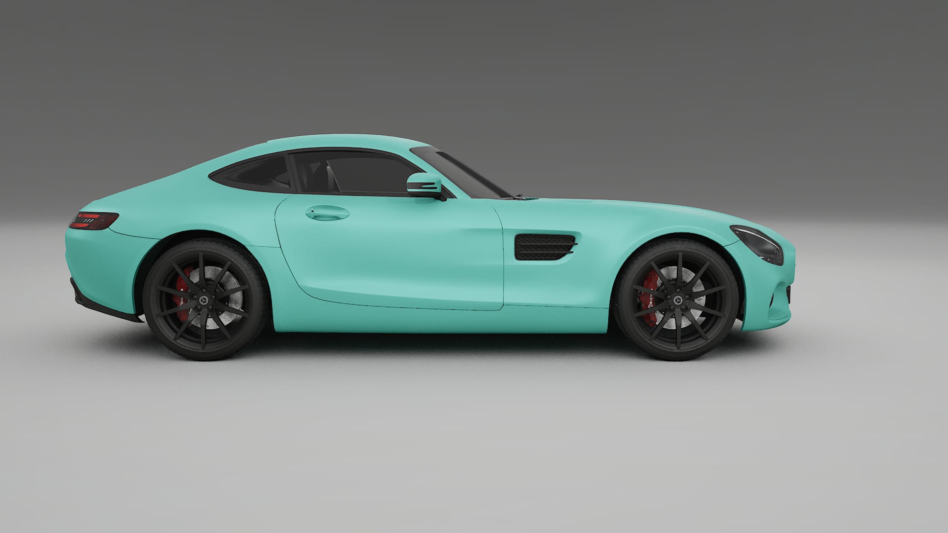 Mercedes AMG GT C190 Coupe TPU Paint Protection Film | FROST Color Change PPF Full Pre-Cut Kit