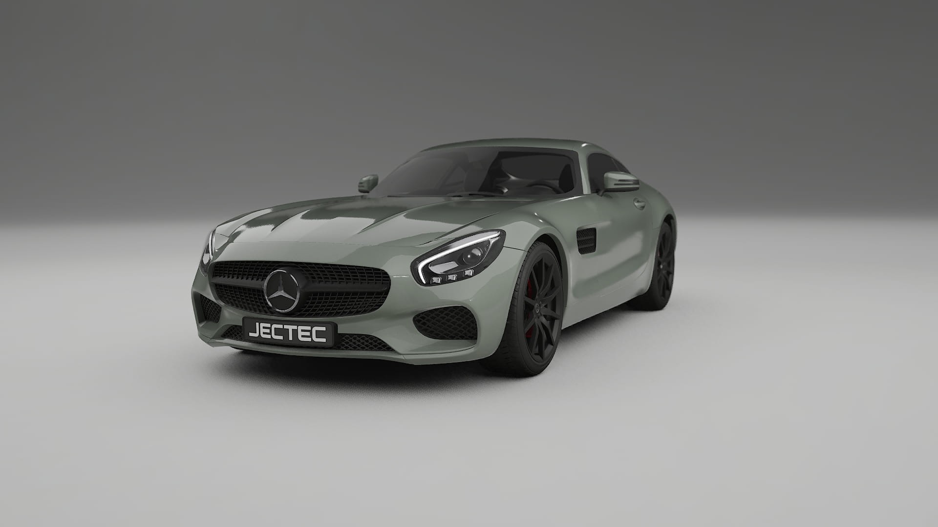 Mercedes AMG GT C190 Coupe TPU Paint Protection Film | SLATE Color Change PPF Full Pre-Cut Kit