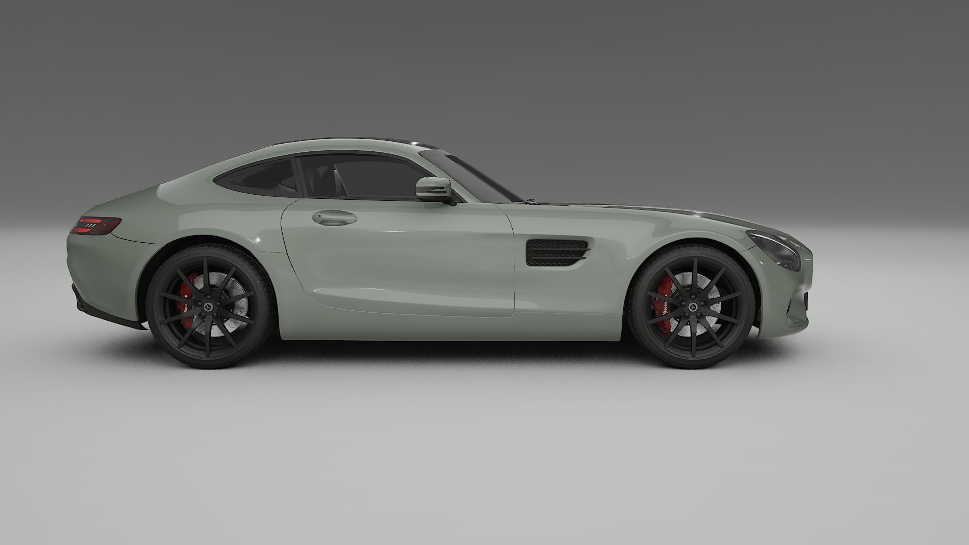 Mercedes AMG GT C190 Coupe TPU Paint Protection Film | SLATE Color Change PPF Full Pre-Cut Kit
