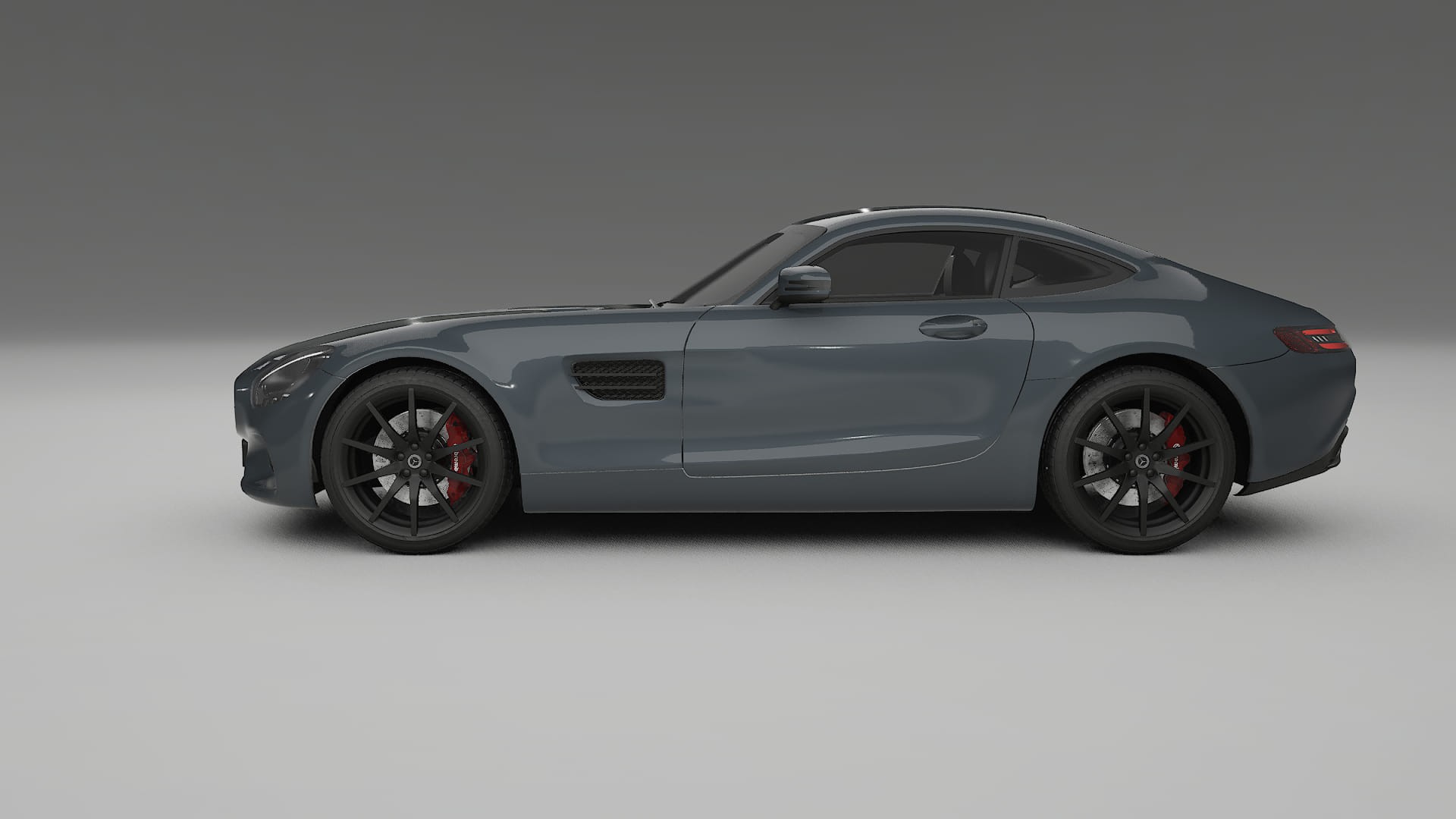 Mercedes AMG GT C190 Coupe TPU Paint Protection Film | GRANITE Color Change PPF Full Pre-Cut Kit