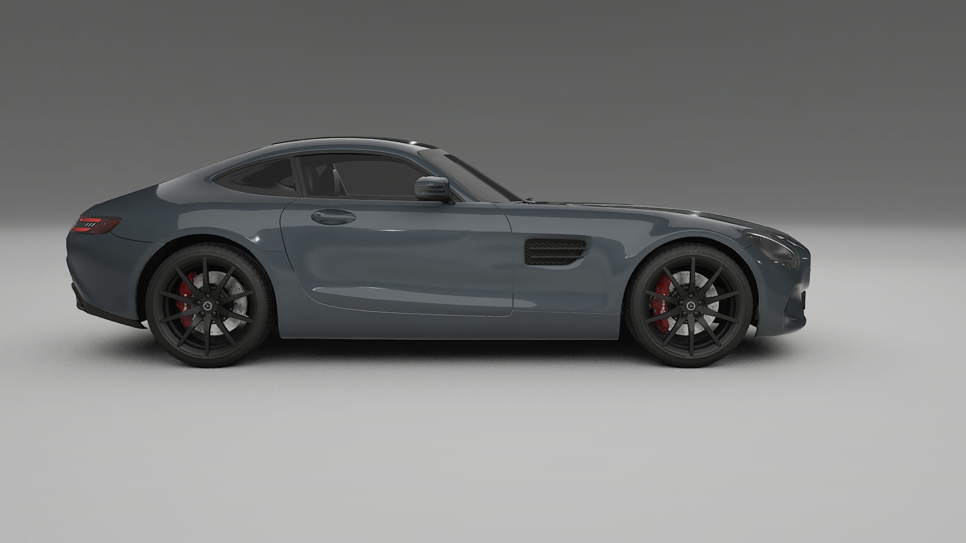 Mercedes AMG GT C190 Coupe TPU Paint Protection Film | GRANITE Color Change PPF Full Pre-Cut Kit