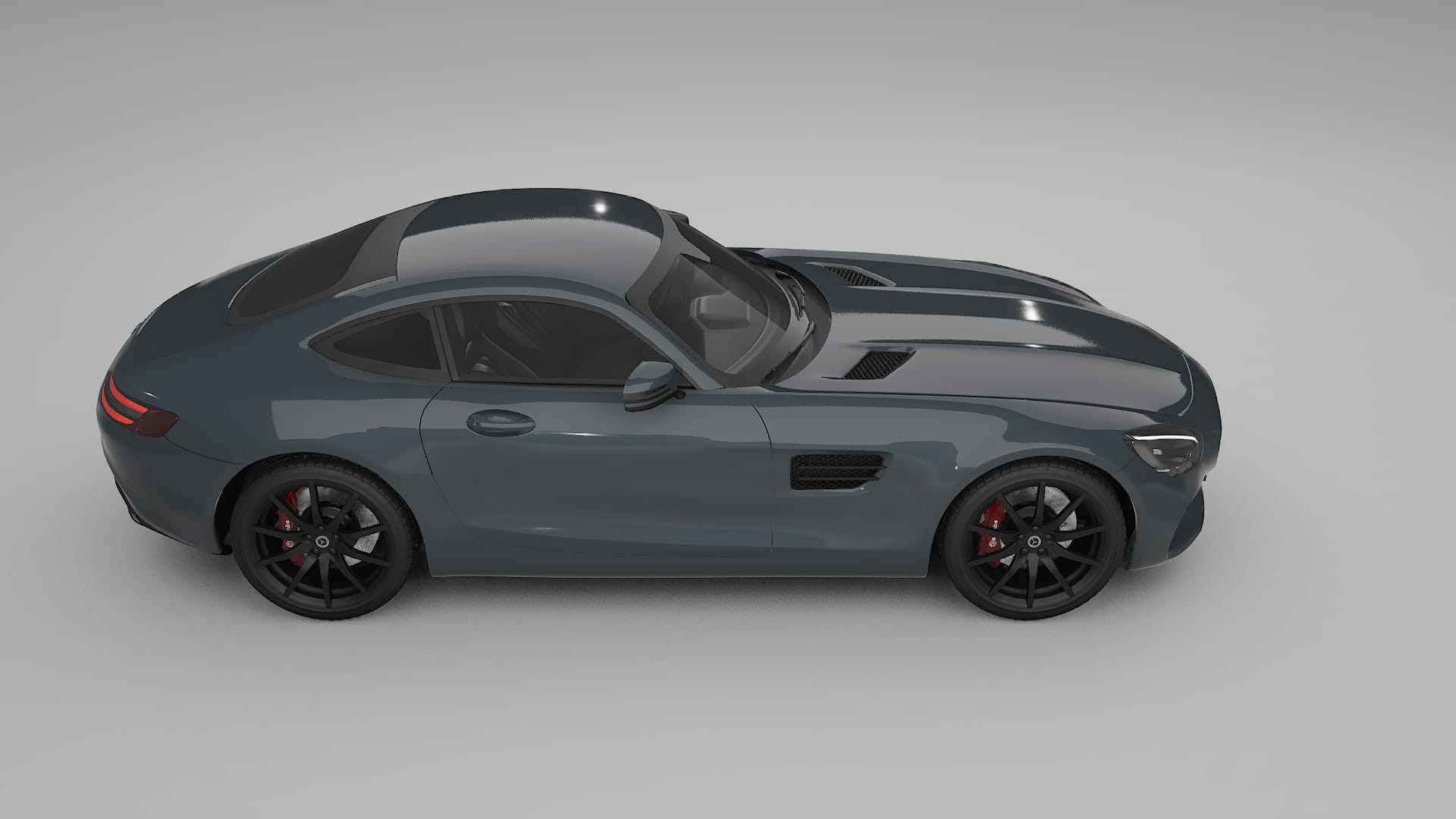 Mercedes AMG GT C190 Coupe TPU Paint Protection Film | GRANITE Color Change PPF Full Pre-Cut Kit