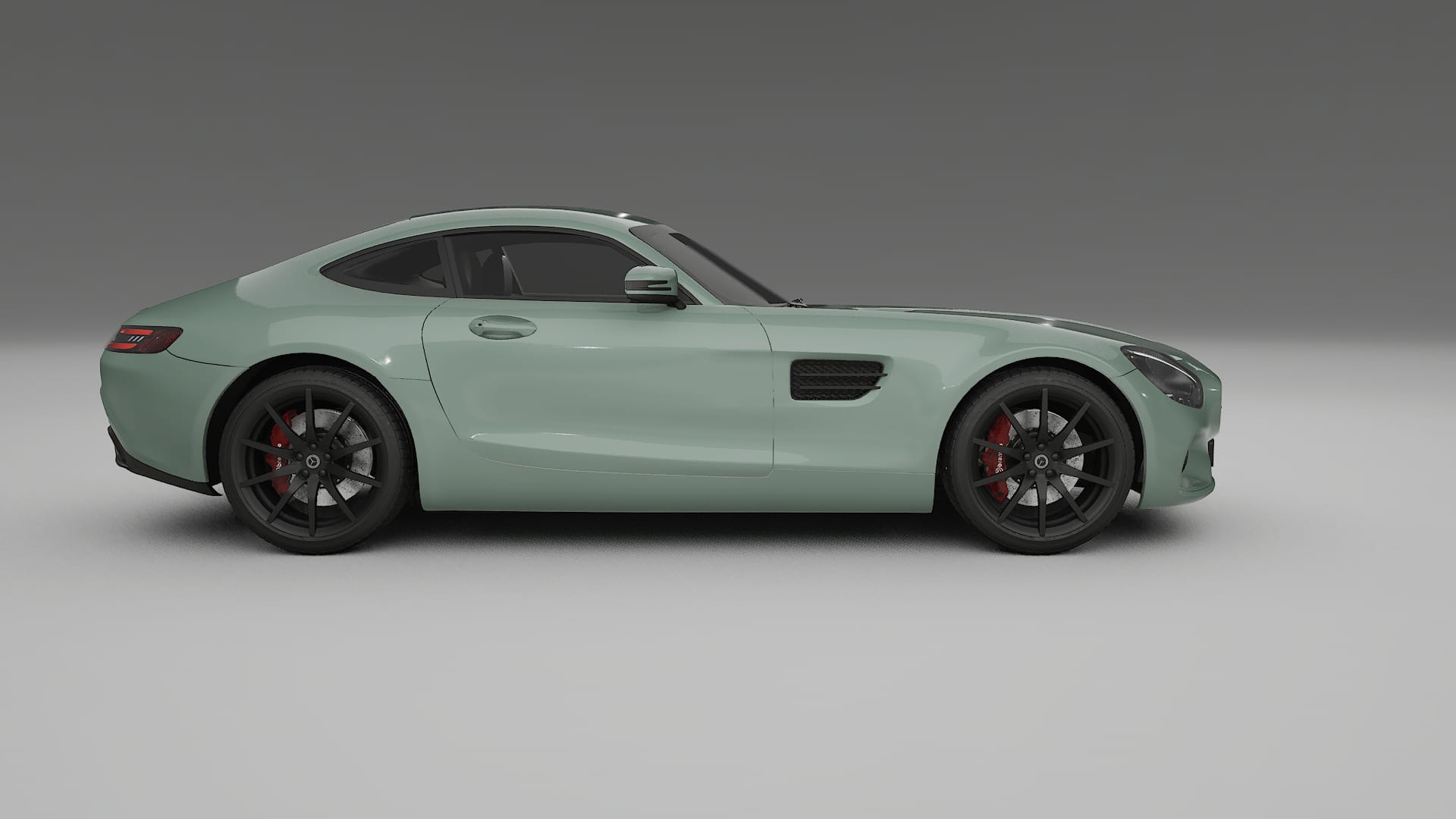 Mercedes AMG GT C190 Coupe TPU Paint Protection Film | CINDER Color Change PPF Full Pre-Cut Kit