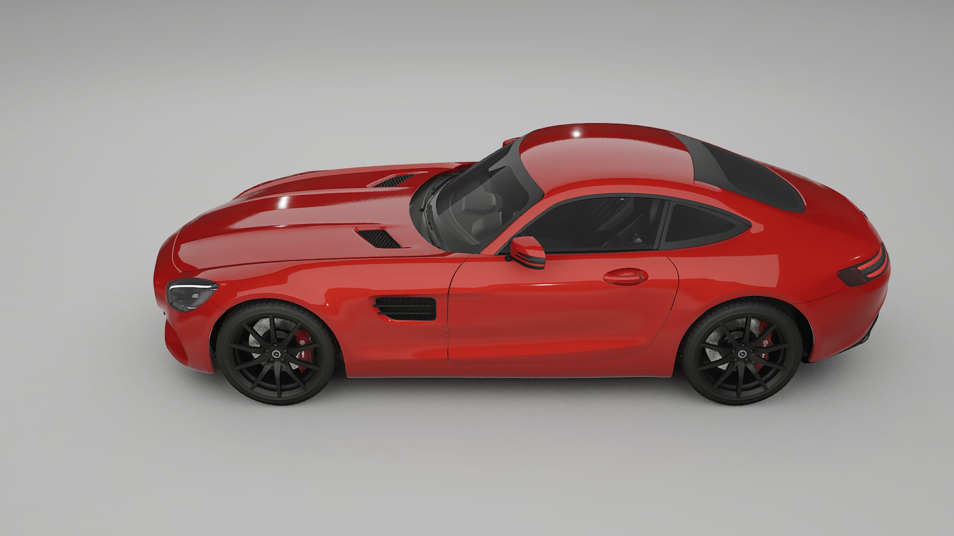 Mercedes AMG GT C190 Coupe TPU Paint Protection Film | BLAZE Color Change PPF Full Pre-Cut Kit