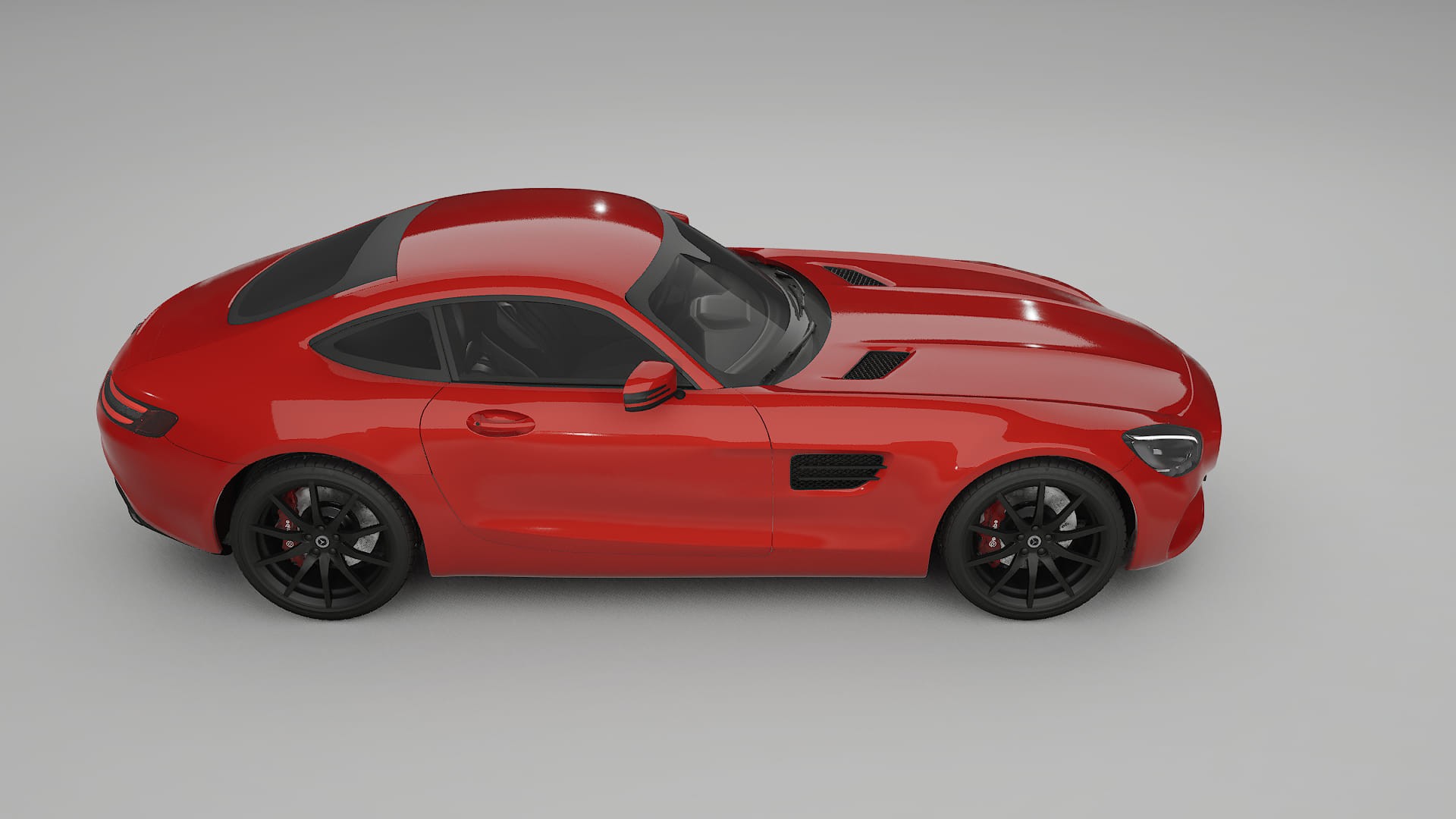 Mercedes AMG GT C190 Coupe TPU Paint Protection Film | BLAZE Color Change PPF Full Pre-Cut Kit