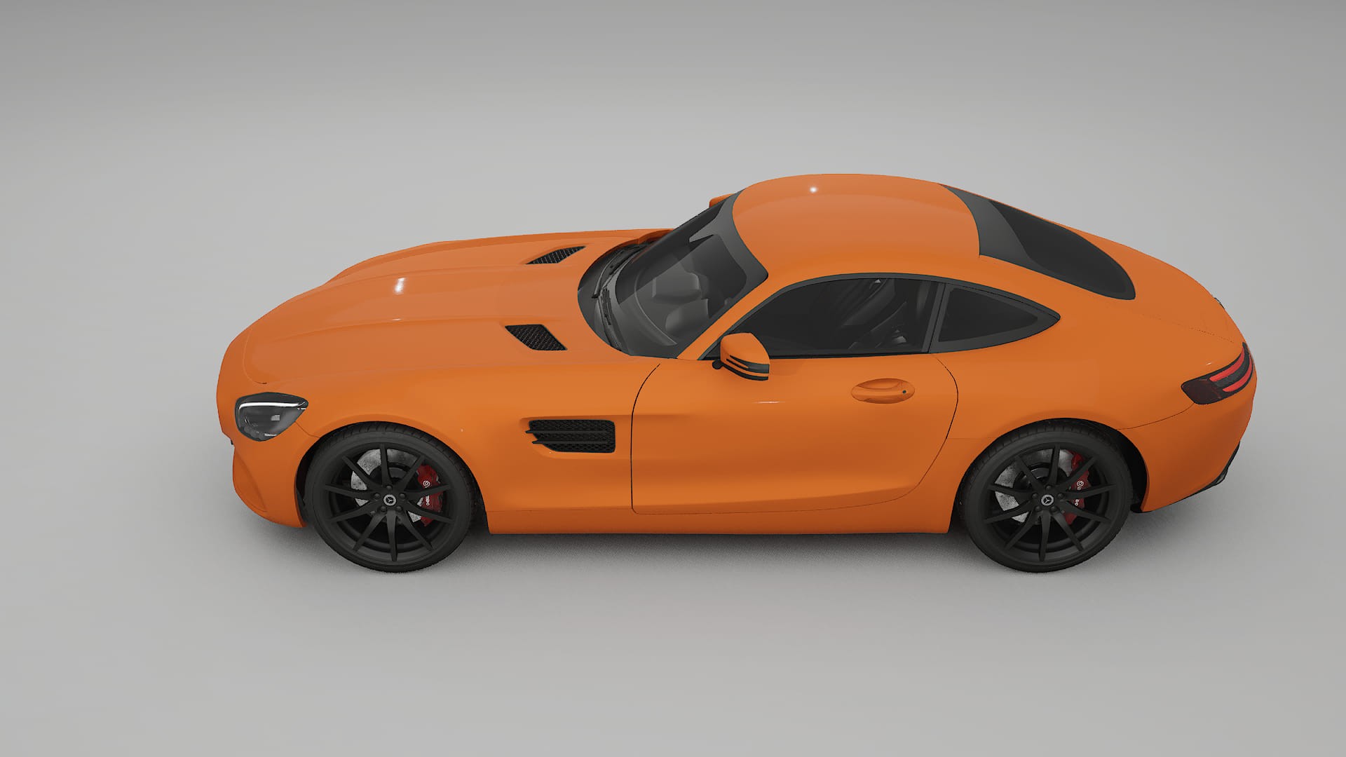 Mercedes AMG GT C190 Coupe TPU Paint Protection Film | ROCKET Color Change PPF Full Pre-Cut Kit