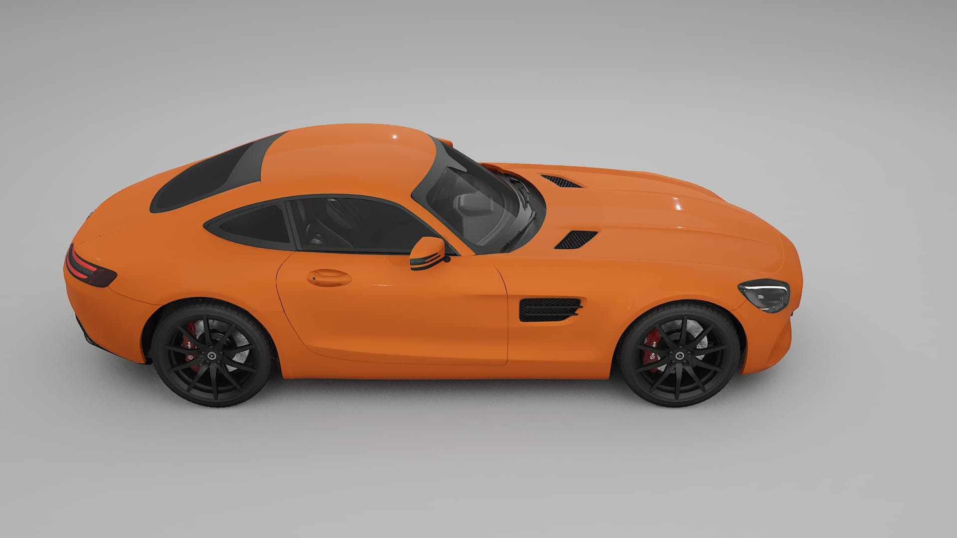 Mercedes AMG GT C190 Coupe TPU Paint Protection Film | ROCKET Color Change PPF Full Pre-Cut Kit